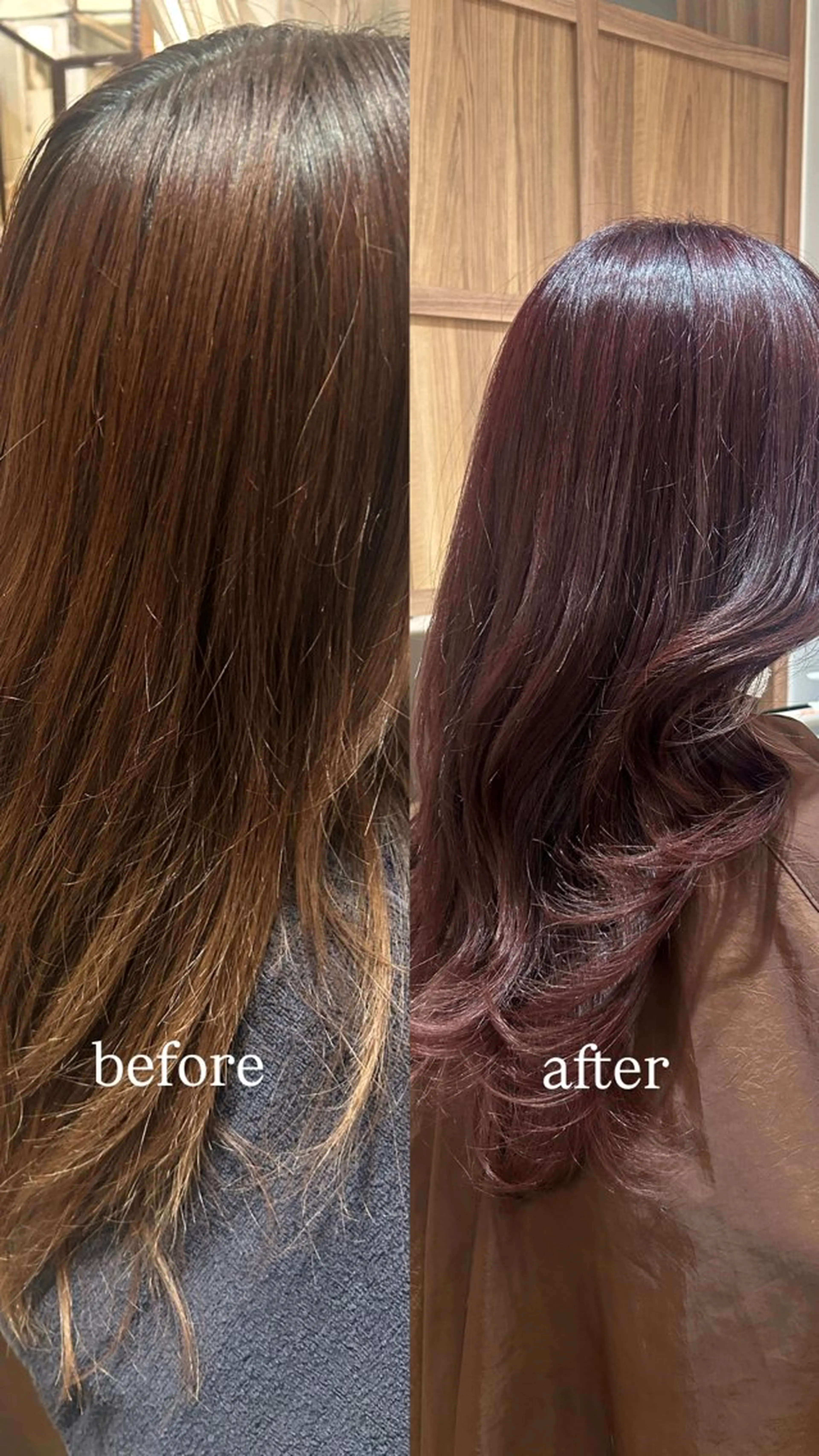 カラー ブリーチ ブリーチなしカラー ヘアカラー cleohair pacela所属・吉村 詩音のヘアスタイル