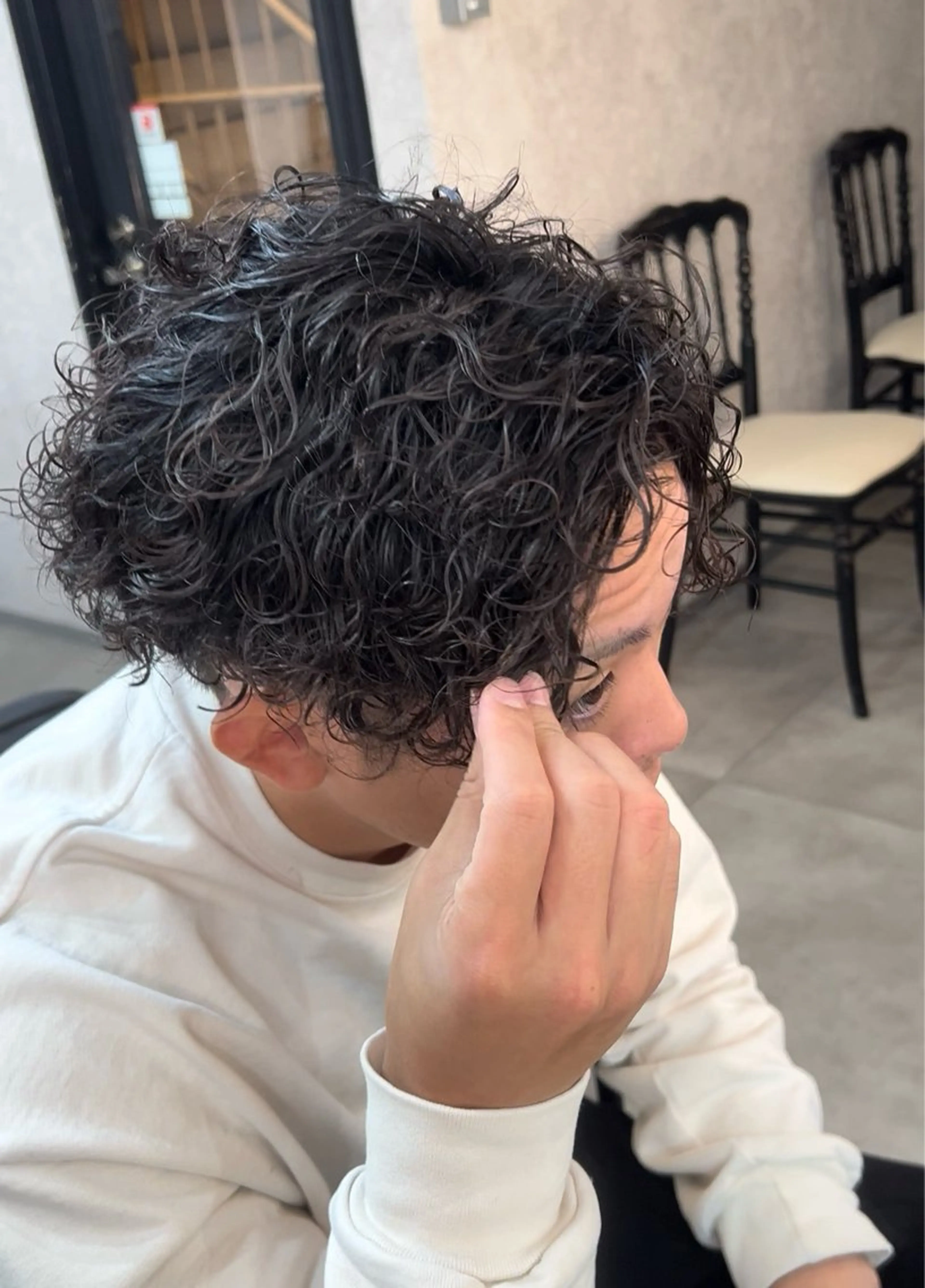 パーマのみの写真