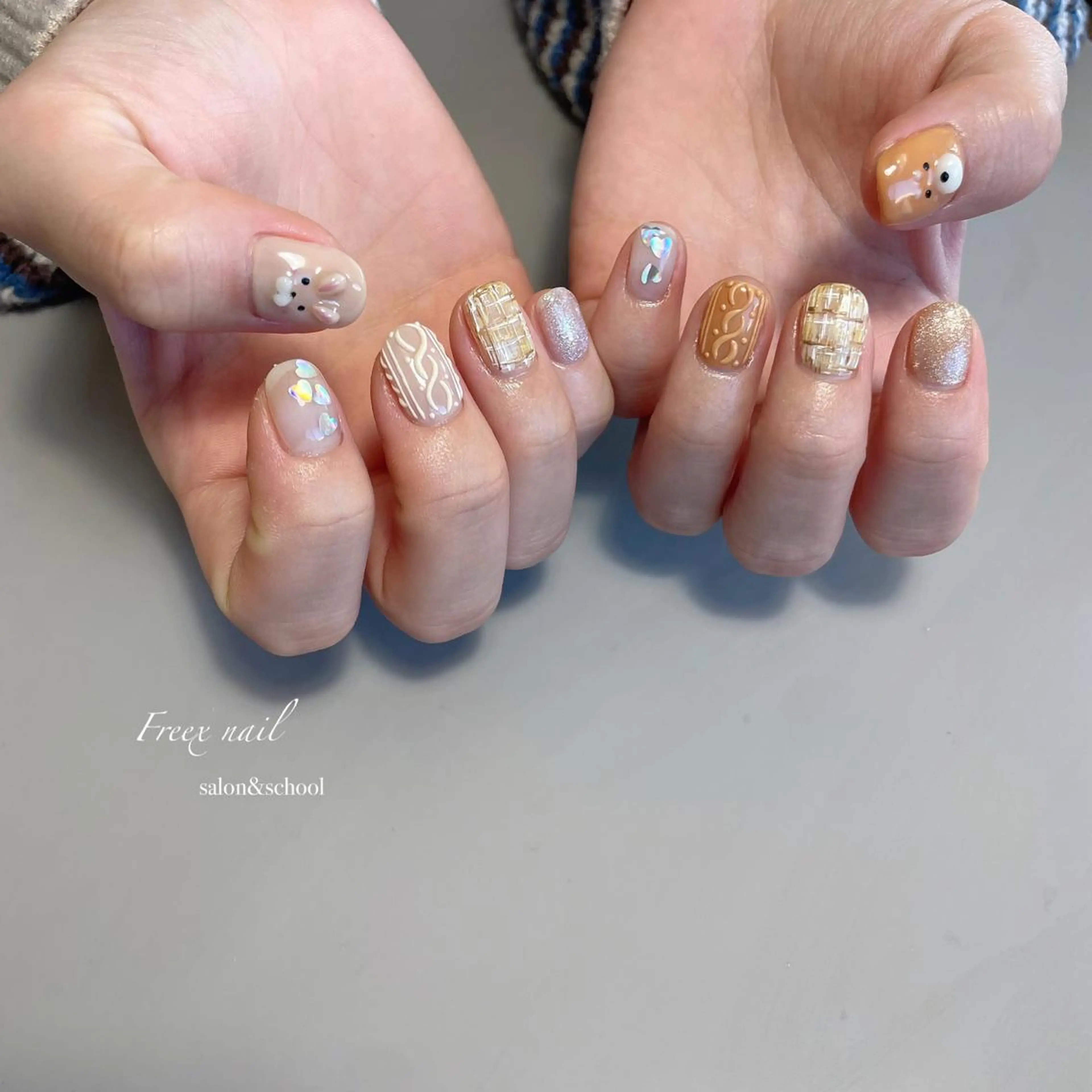 ネイル ハンドネイル フットネイル Freex nail所属・freex nail /ニュアンス/個性派のネイルデザイン