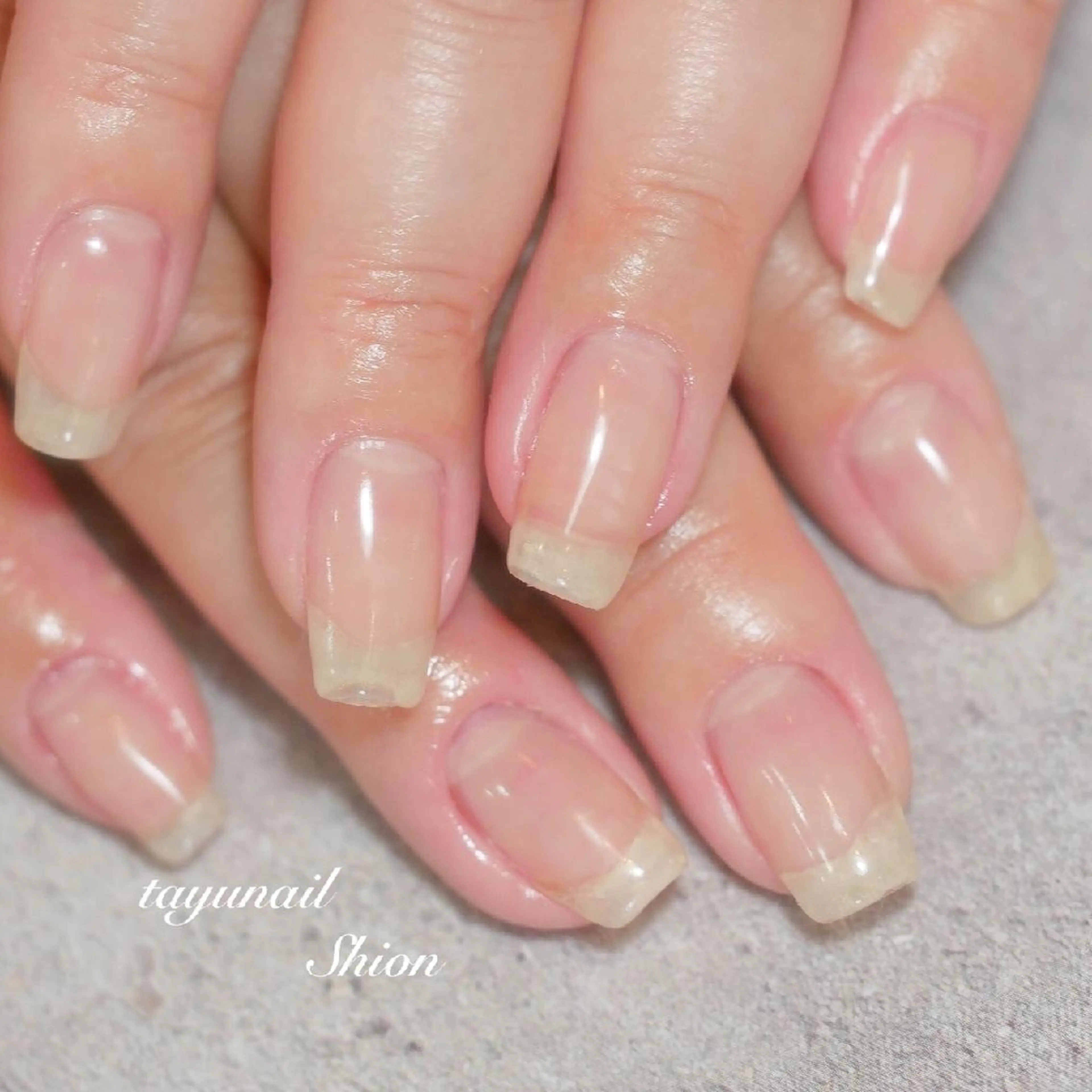 ネイル ブルー ジェルネイル パラジェル 夏ネイル ネイルサロン・ネイルスクール　たゆnail所属・ネイルサロン 【たゆnail】のネイルデザイン