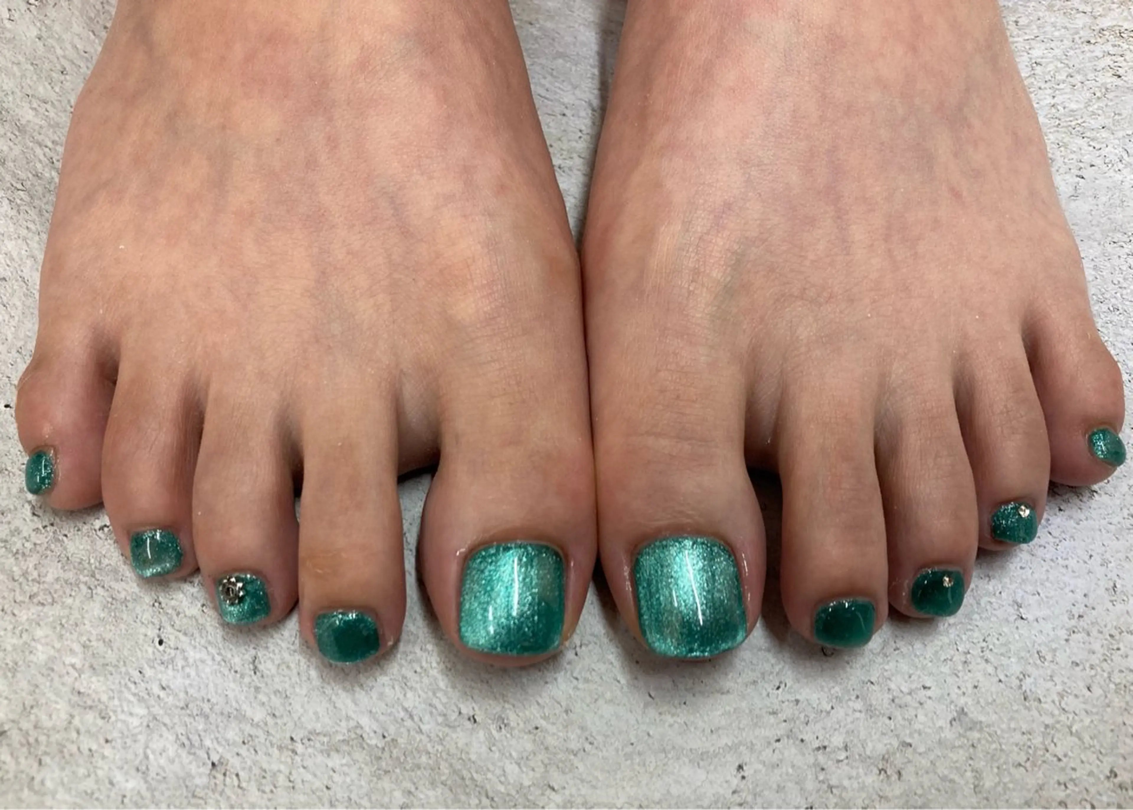 ネイル フットネイル マグネットネイル Maple所属・Maple saronのネイルデザイン