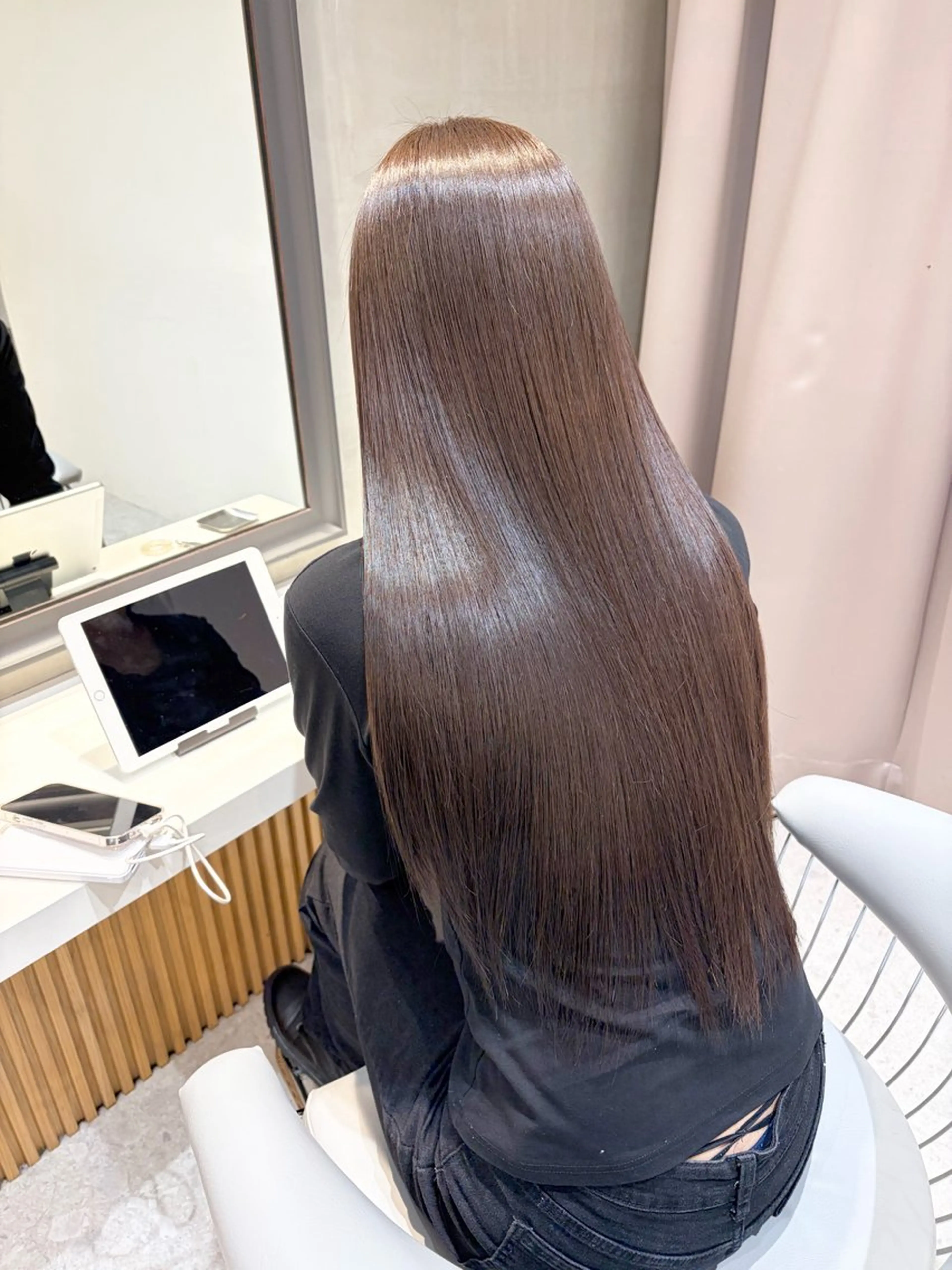 ロング トリートメント はるか/ヘアアレンジ ブリーチなしカラー♡のヘアスタイル