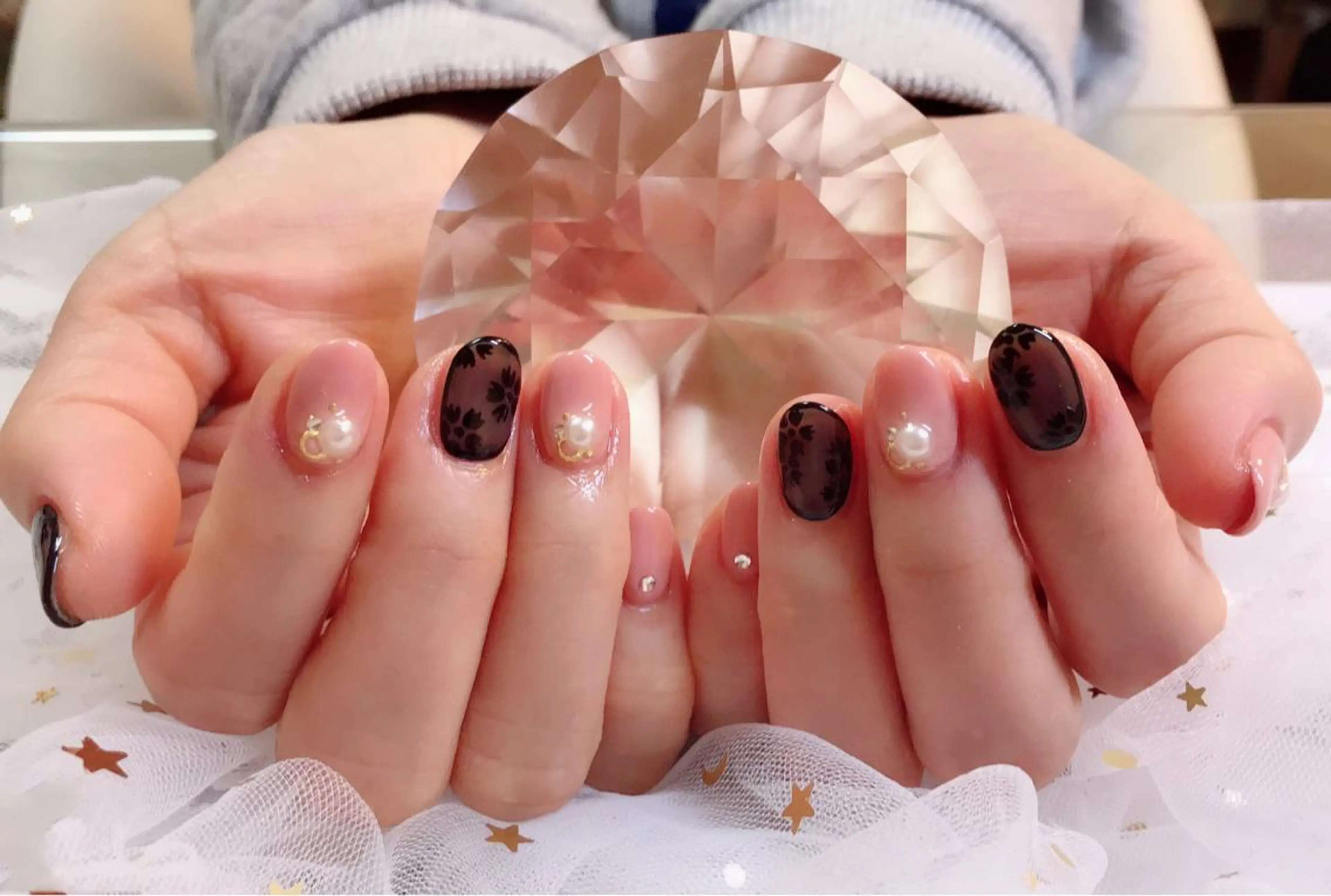 カラー ネイル Q Free nailsのネイルデザイン