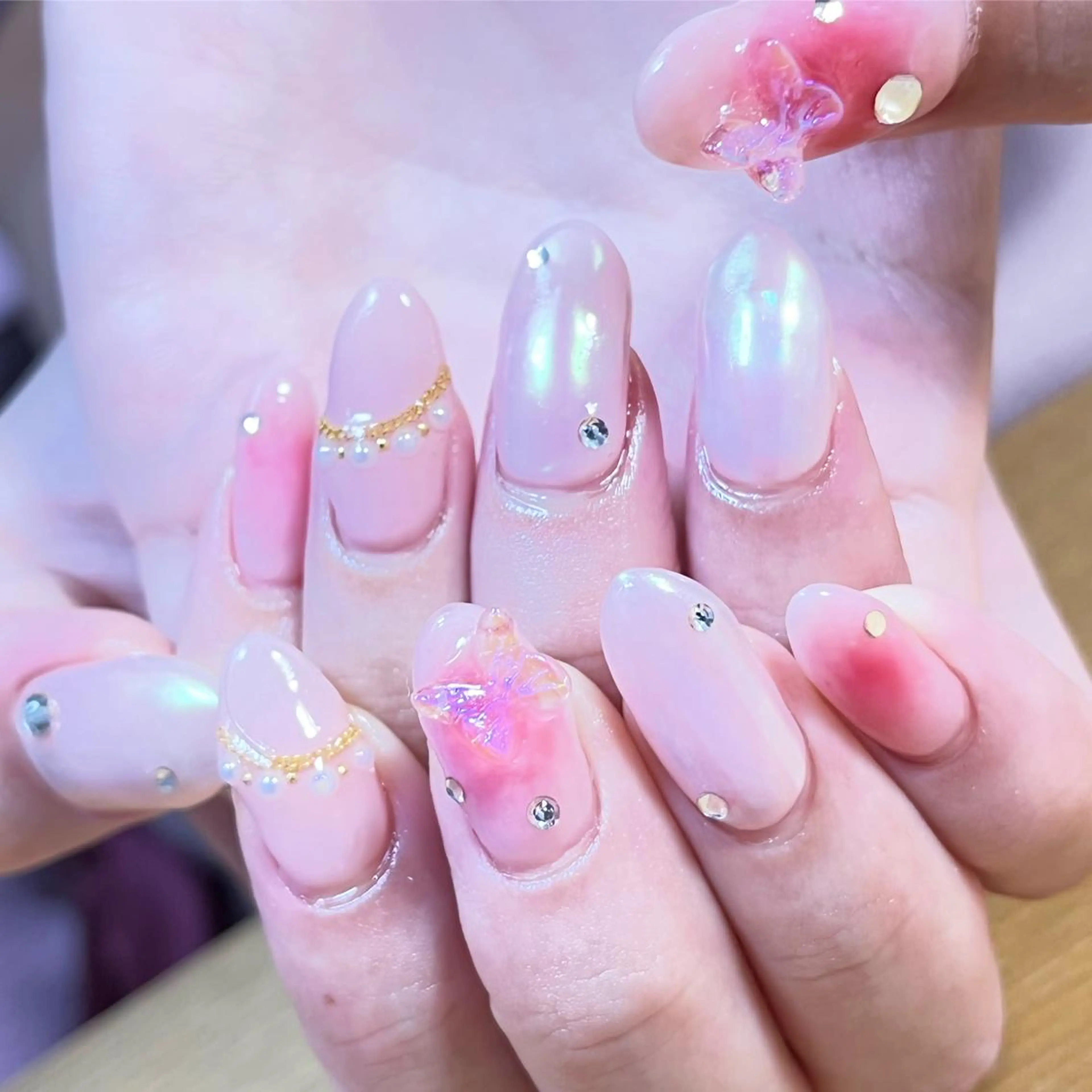 ネイル チークネイル Nail Space R所属・ネイルスペースR 小林のネイルデザイン