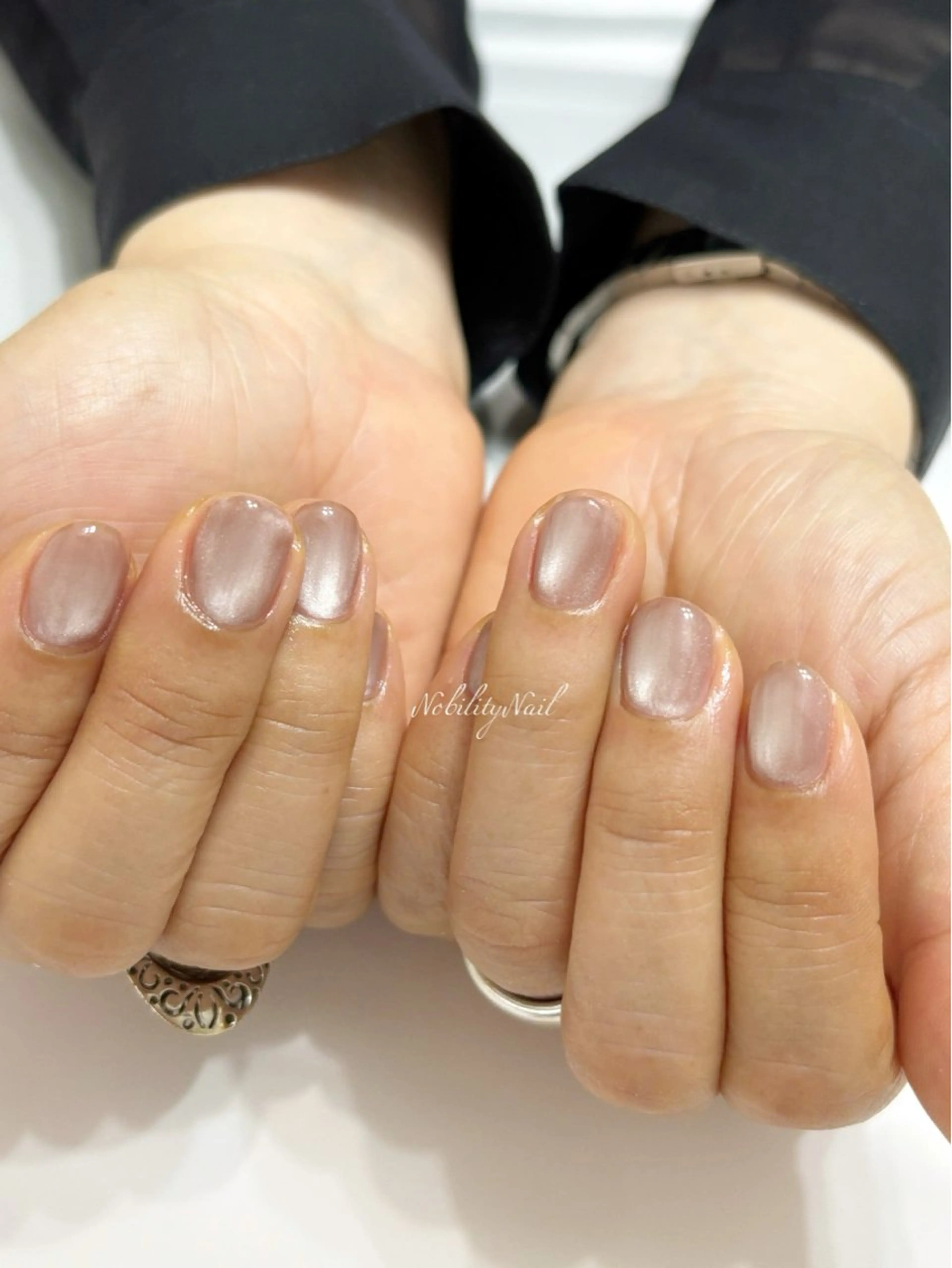 ネイル マグネットネイル ネイルサロンNobilityNail所属・風口 麻由子のネイルデザイン