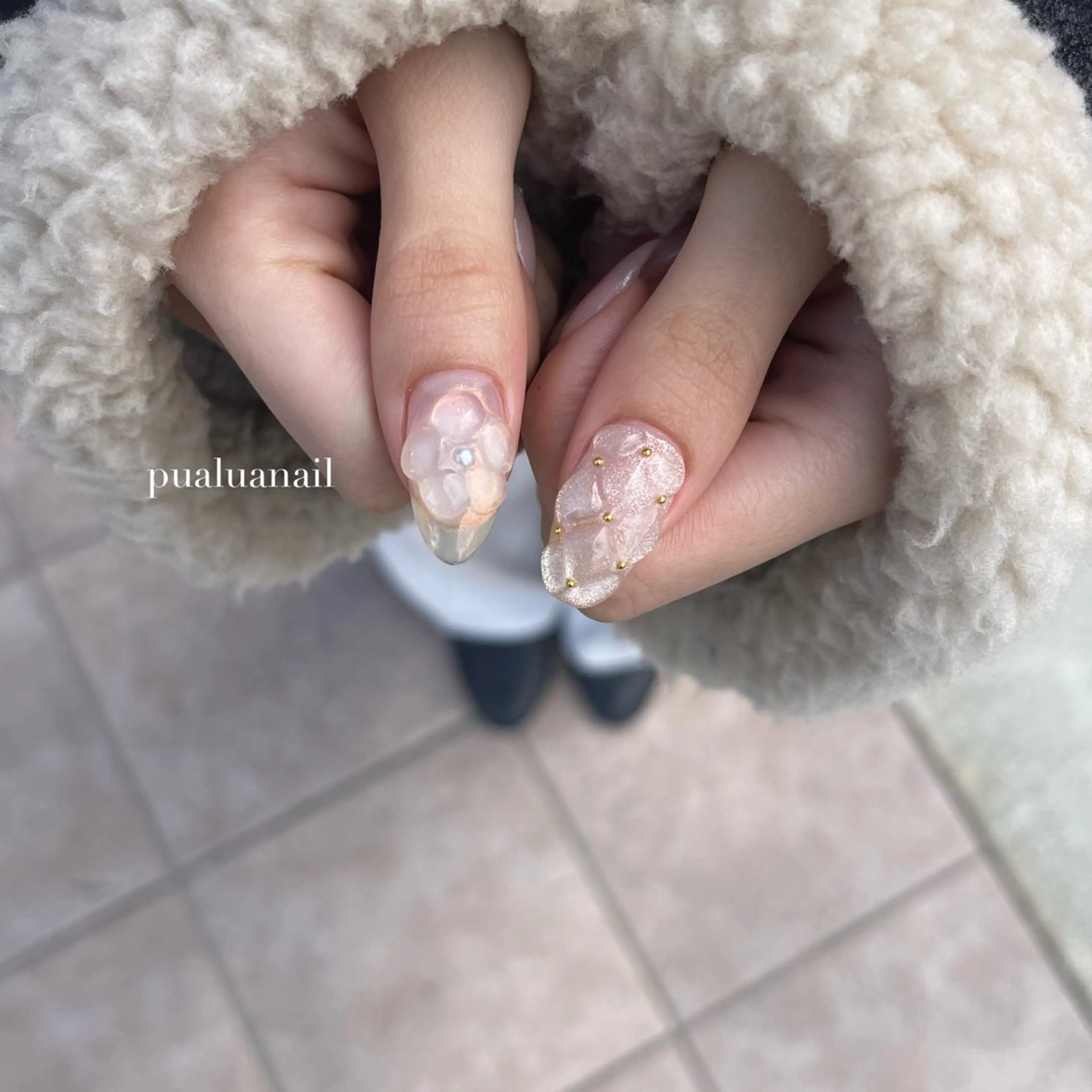 ネイル ハンドネイル pualua miharuのネイルデザイン