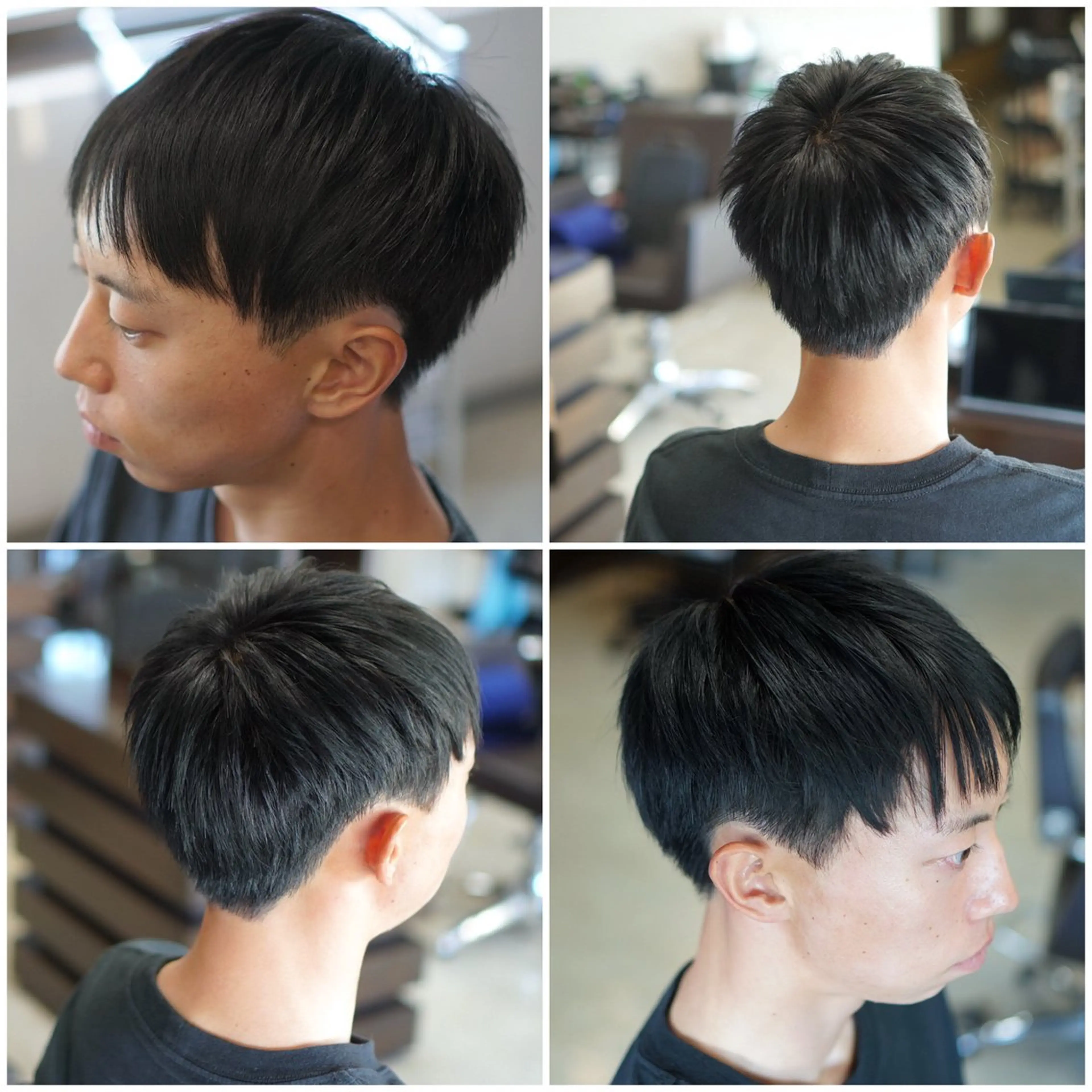 ショート カラー メンズ メンズショート 黒髪 ショートヘア トリートメント 中島 剛のヘアスタイル