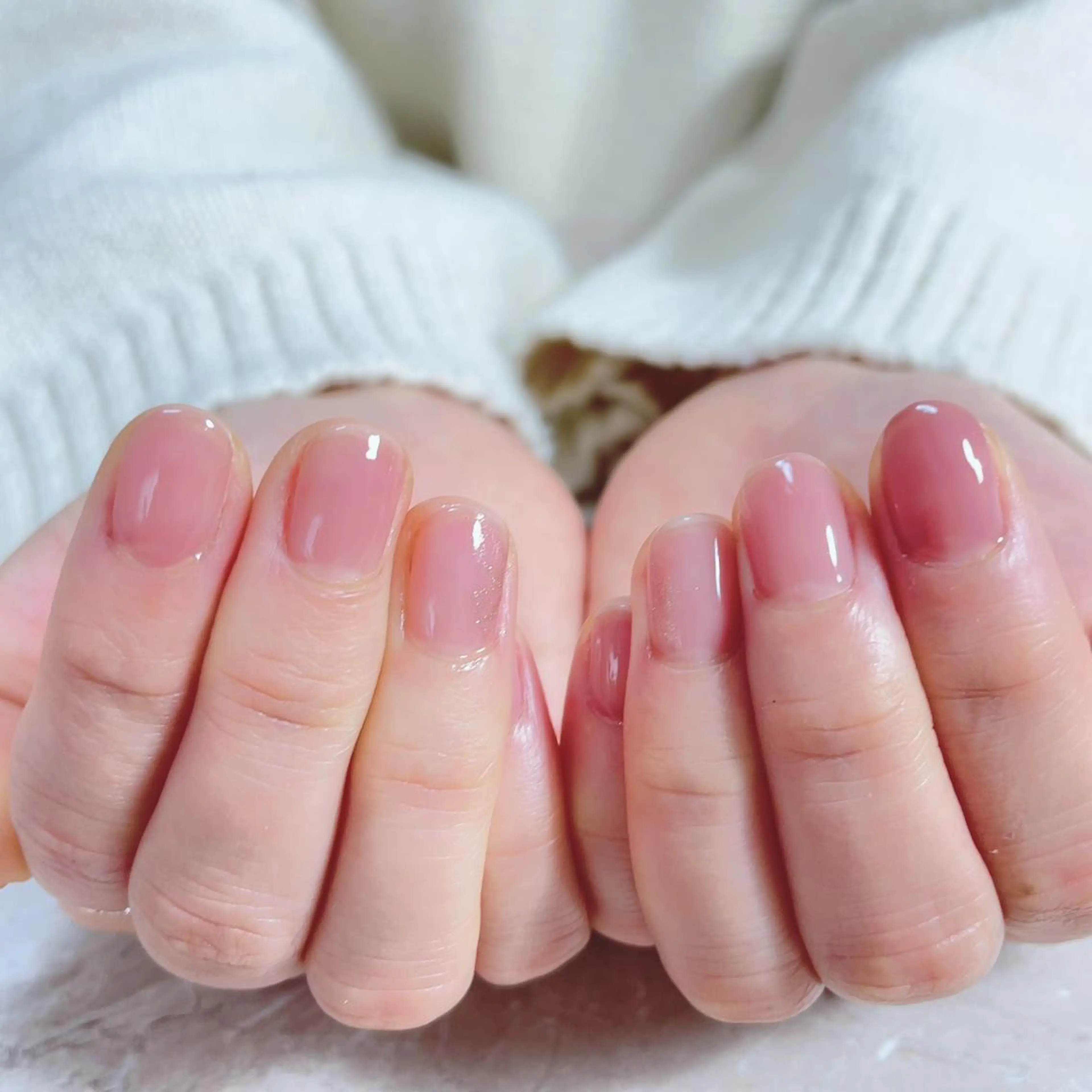 ネイル ワンカラーネイル Art Studio gLAsse所属・gLAsse kanataniのネイルデザイン