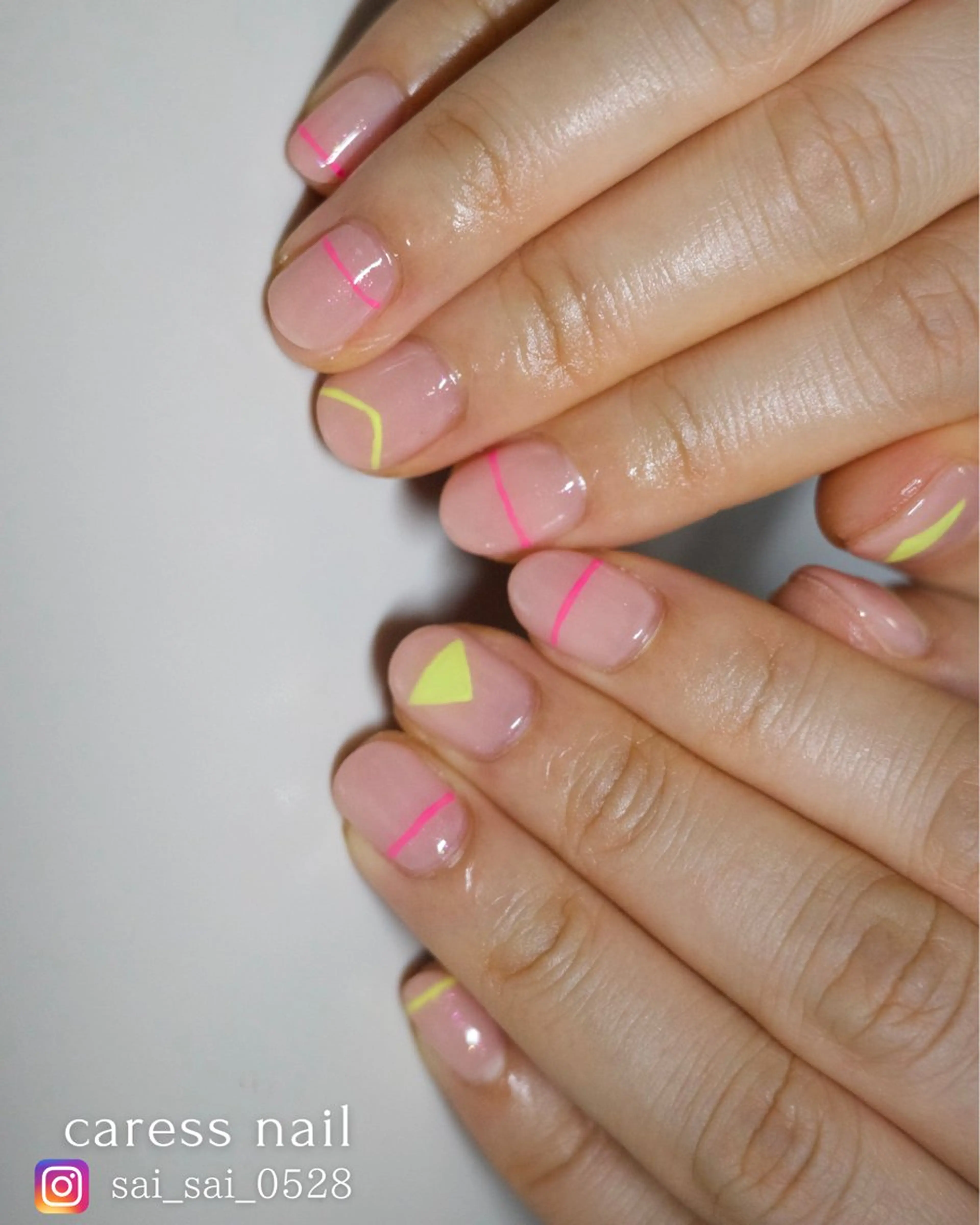 ネイル caress  nail カレスネイル　代々木上原所属・カレスネイル さいのネイルデザイン