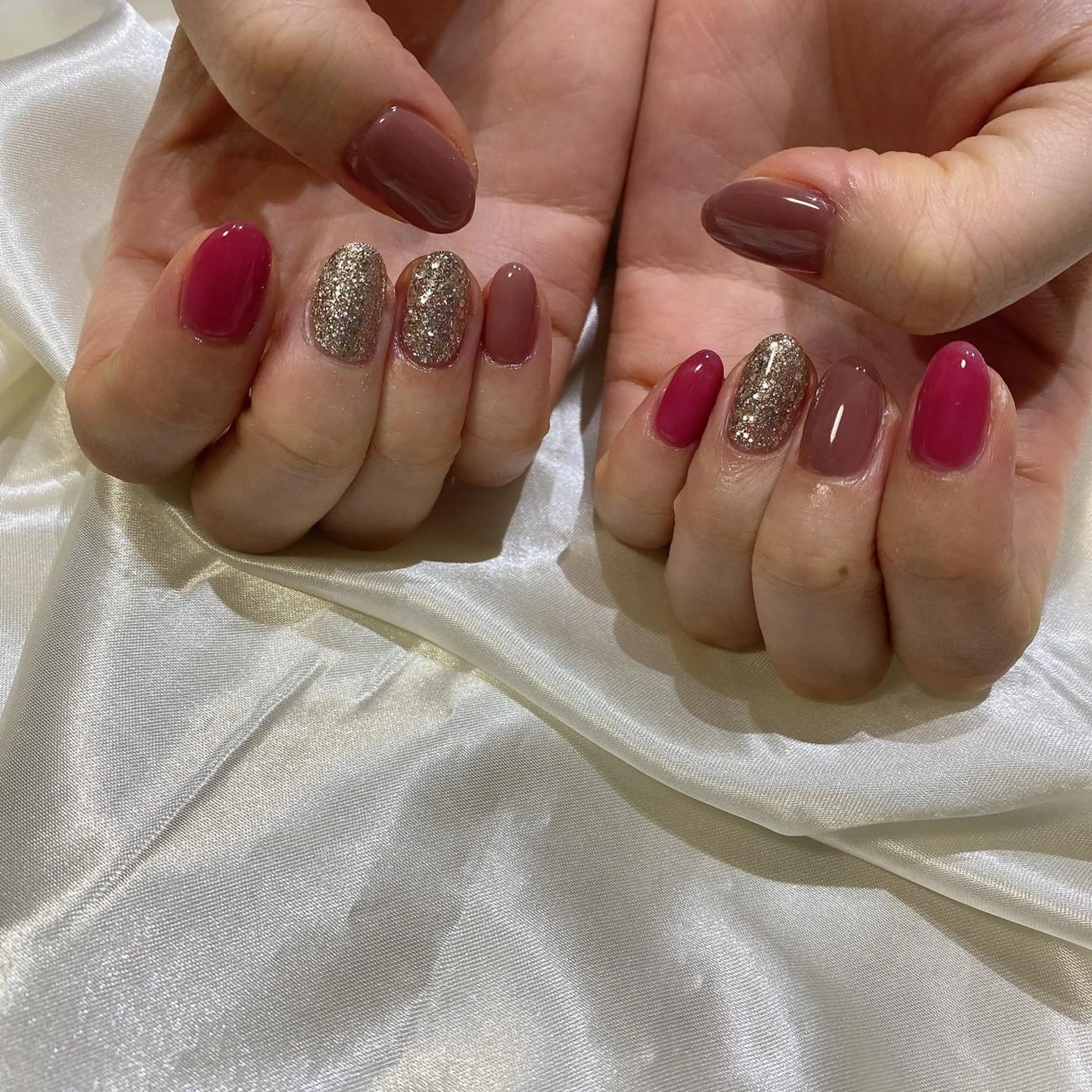 ネイル 西岡 杏のネイルデザイン