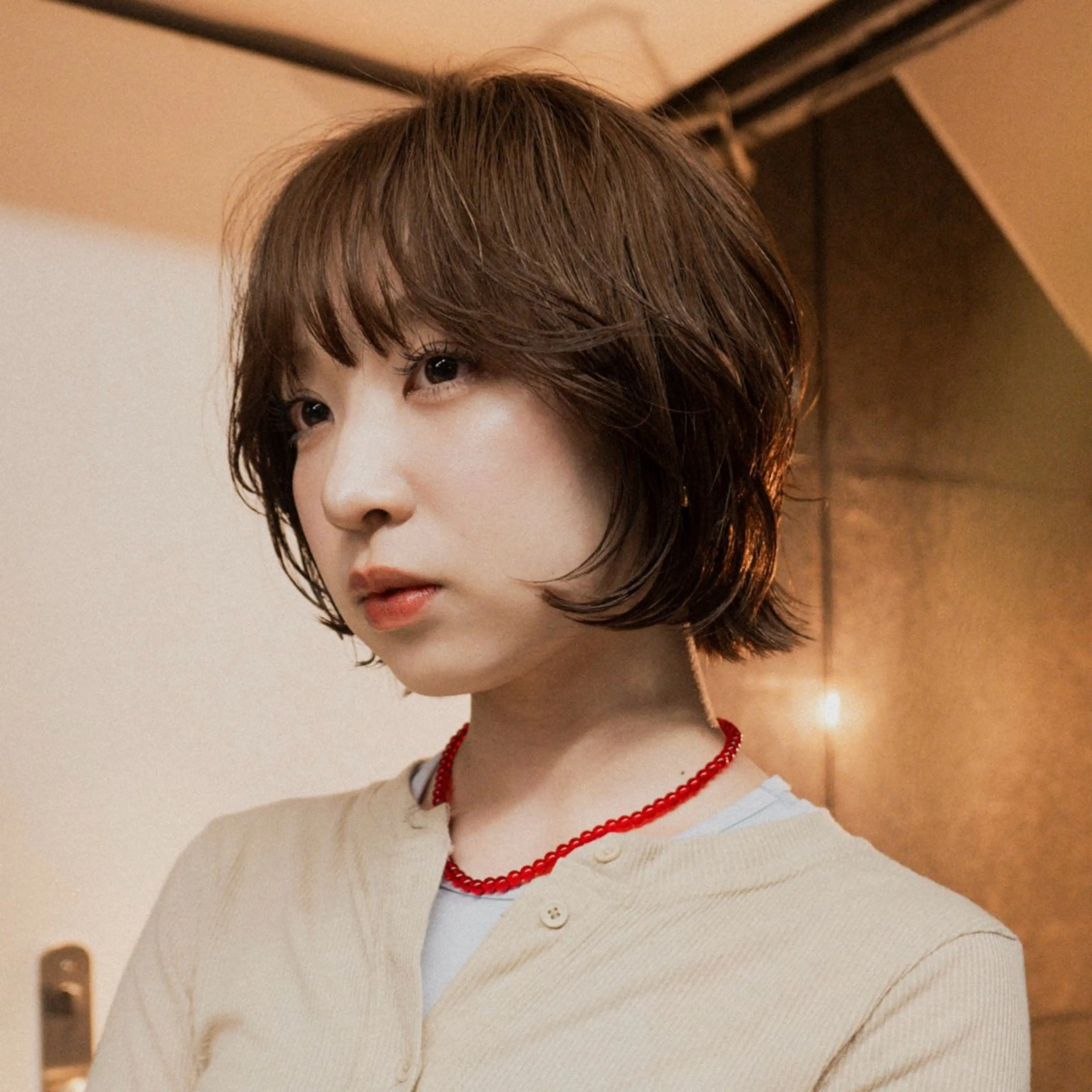 ショート カラー パーマ ボブ トリートメント ニュアンスパーマ カット ヘアカラー パーマ トリートメント 🌿ボブ パーマ高橋啓太🌿のヘアスタイル