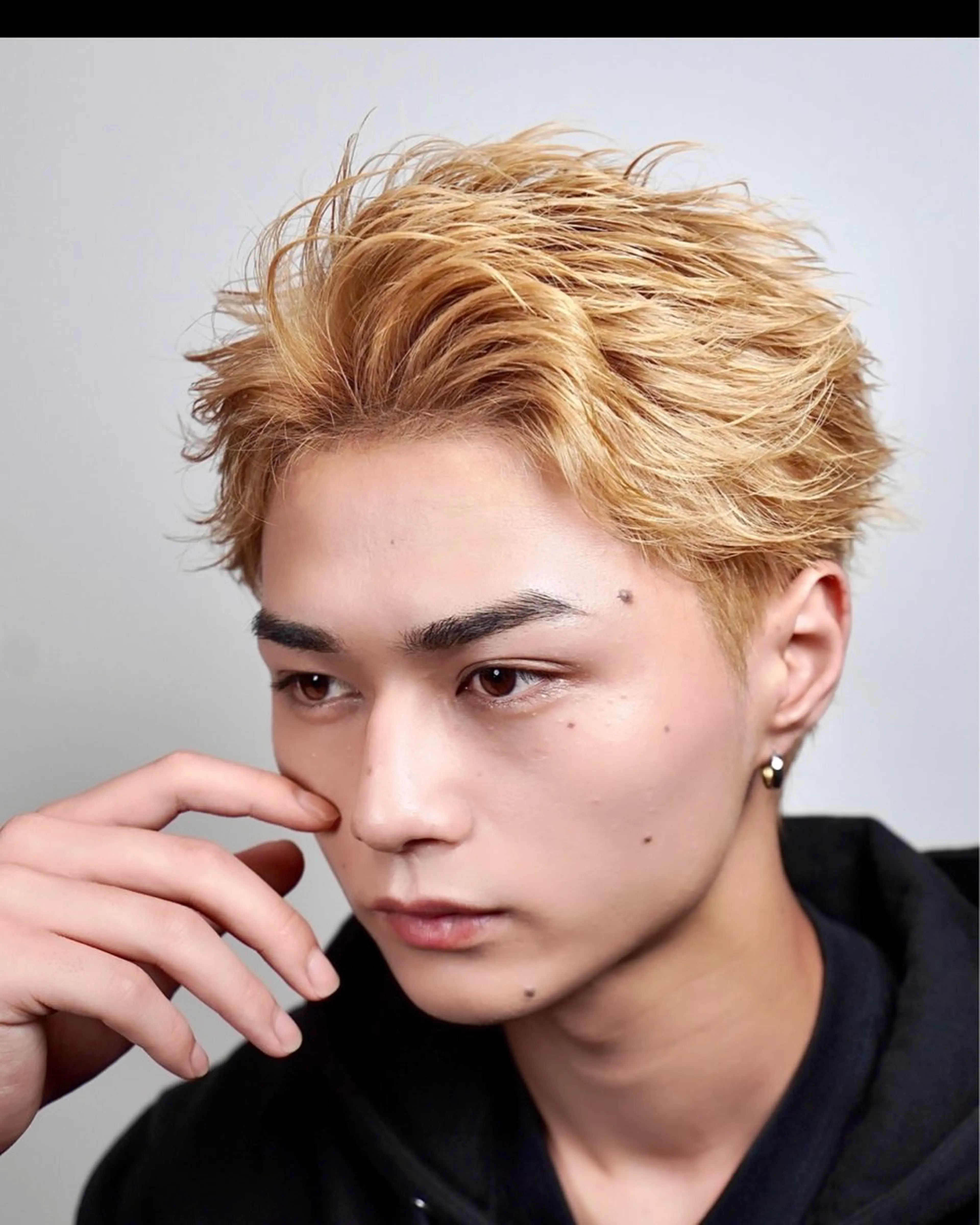 ショート パーマ メンズ カット ヘアカラー トリートメント スパイキーショート メンズ特化/鈴木美璃のヘアスタイル