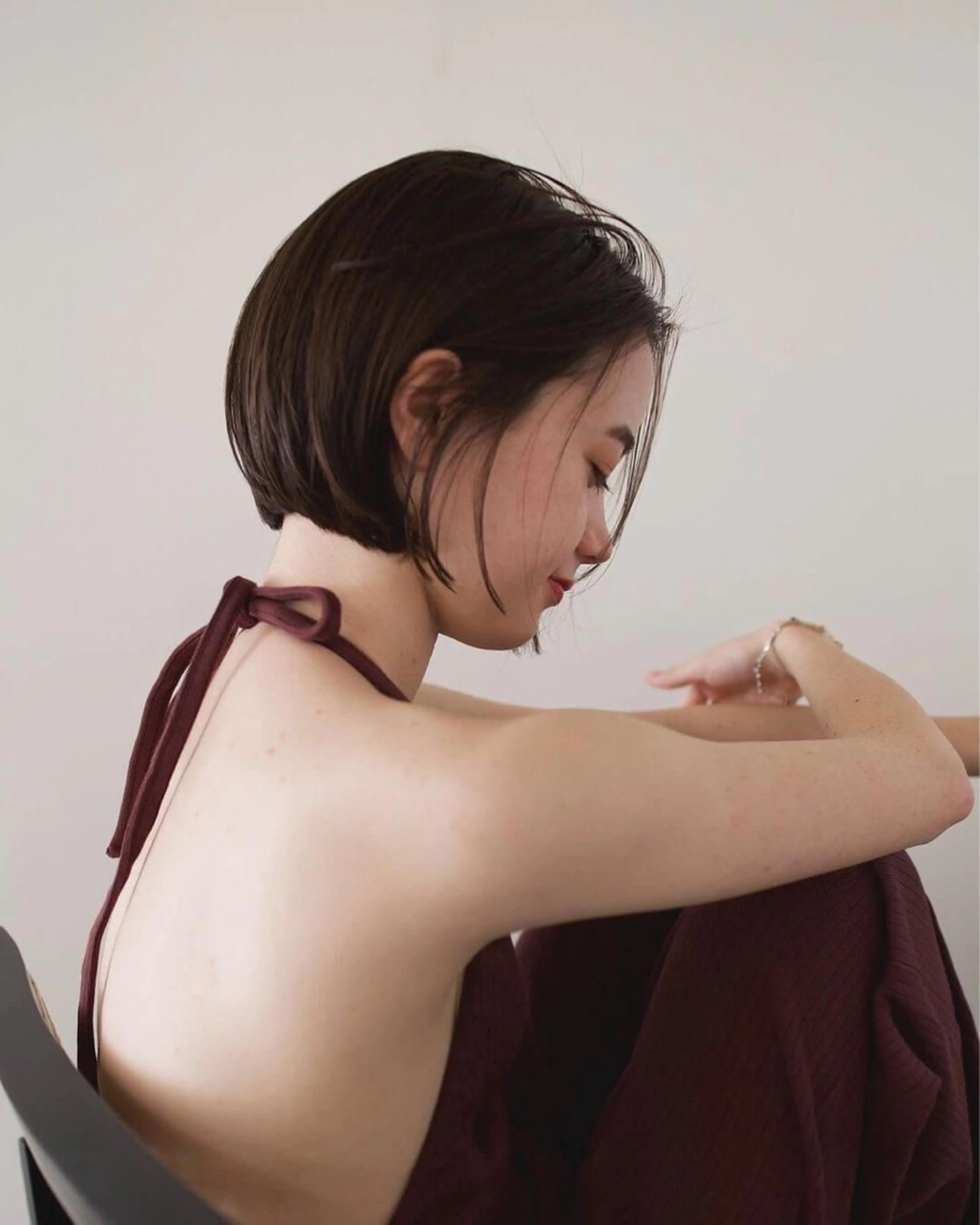 ショート wixy mimi所属・ボブ/透明感カラー 🌿栄🌿kouneのヘアスタイル