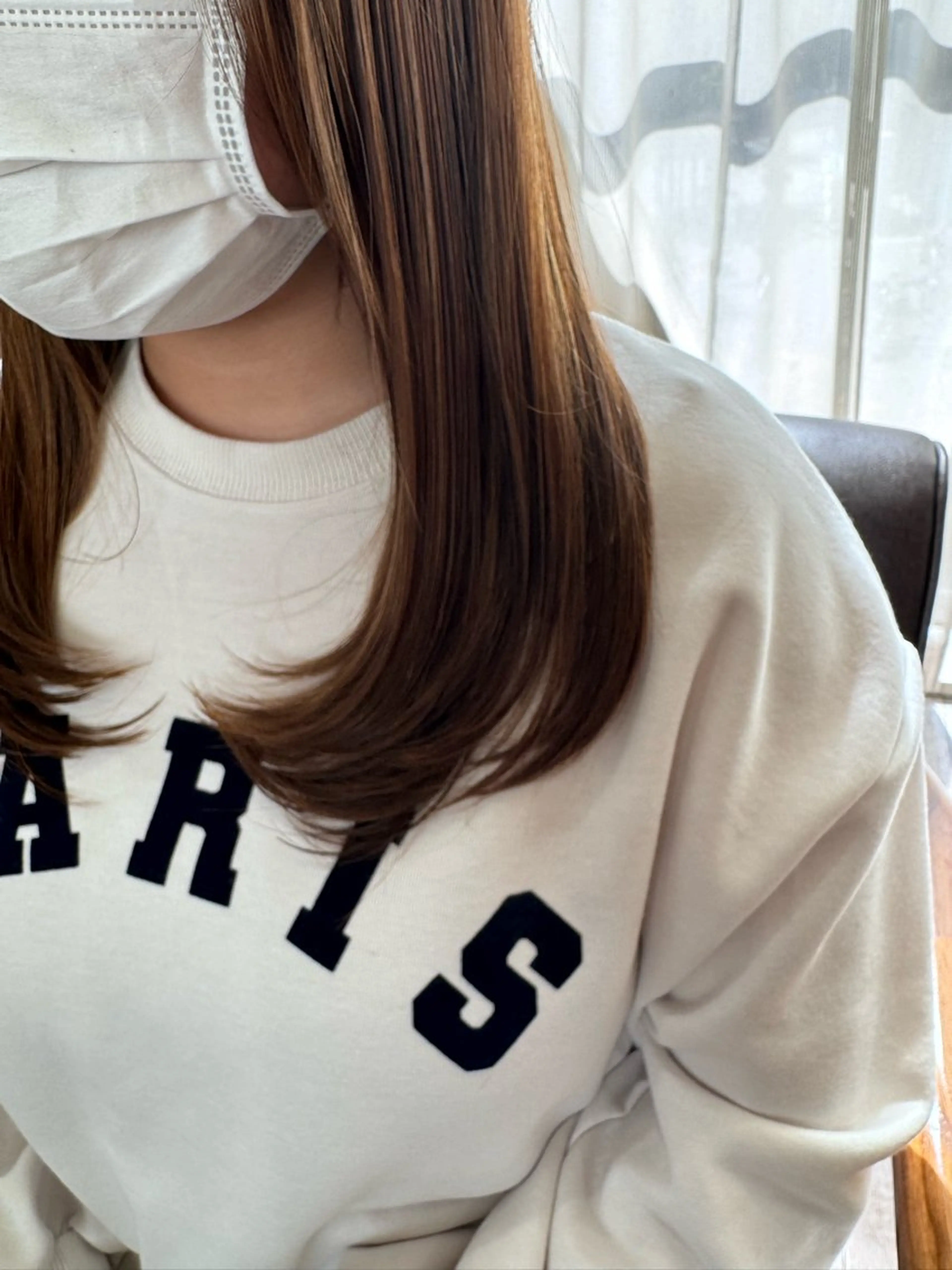 ロング カラー 髪質改善 レイヤーカット カット ヘアカラー トリートメント 新越谷noble店長 松本拓也▶◀*.のヘアスタイル