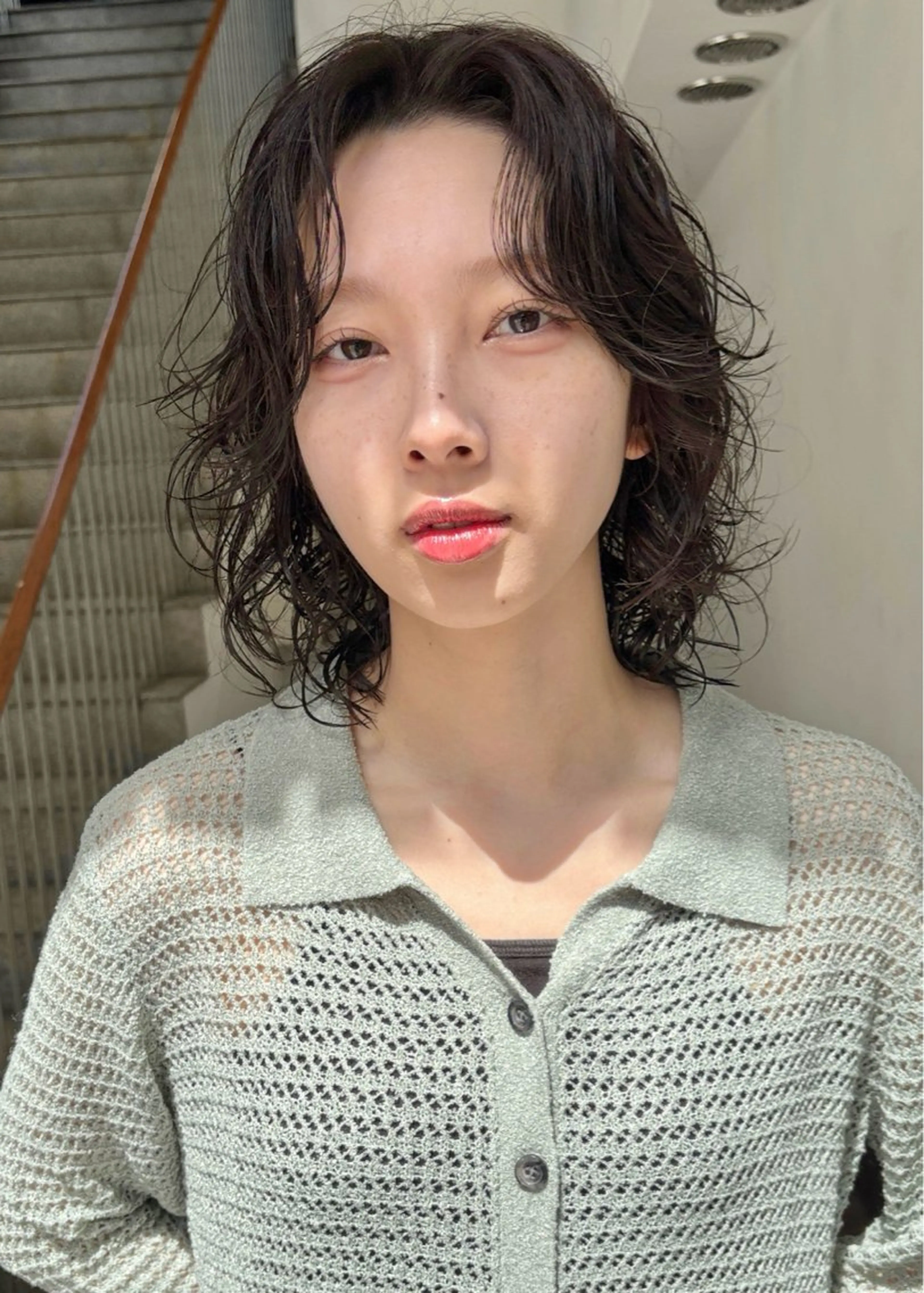 【U25代限定メニューキ】ボブカット+柔らかニュアンスパーマの写真