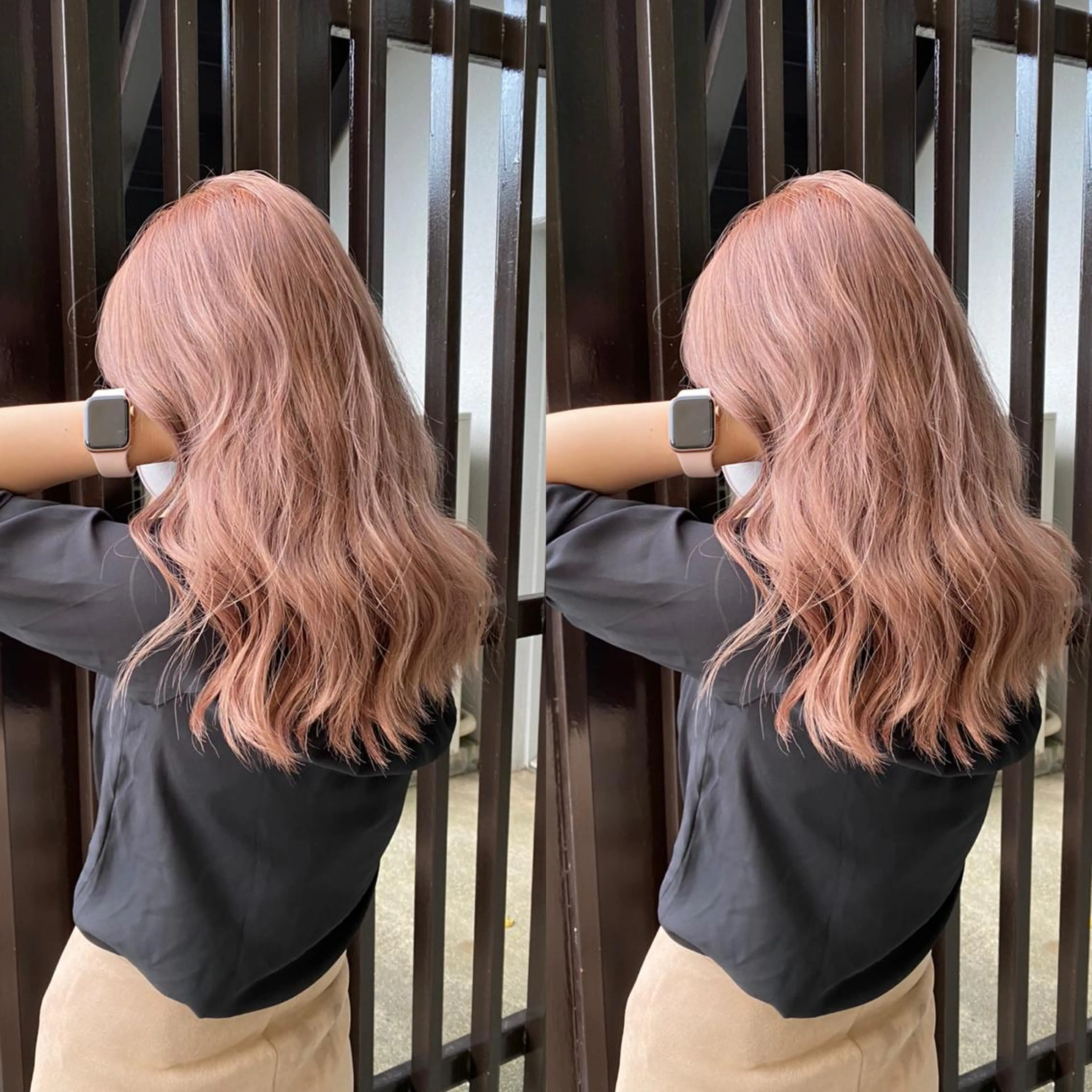 セミロング カラー ピンクカラー ekolu北梅田店所属・梅田中崎町髪質改善 /オキヒロト/エコルのヘアスタイル