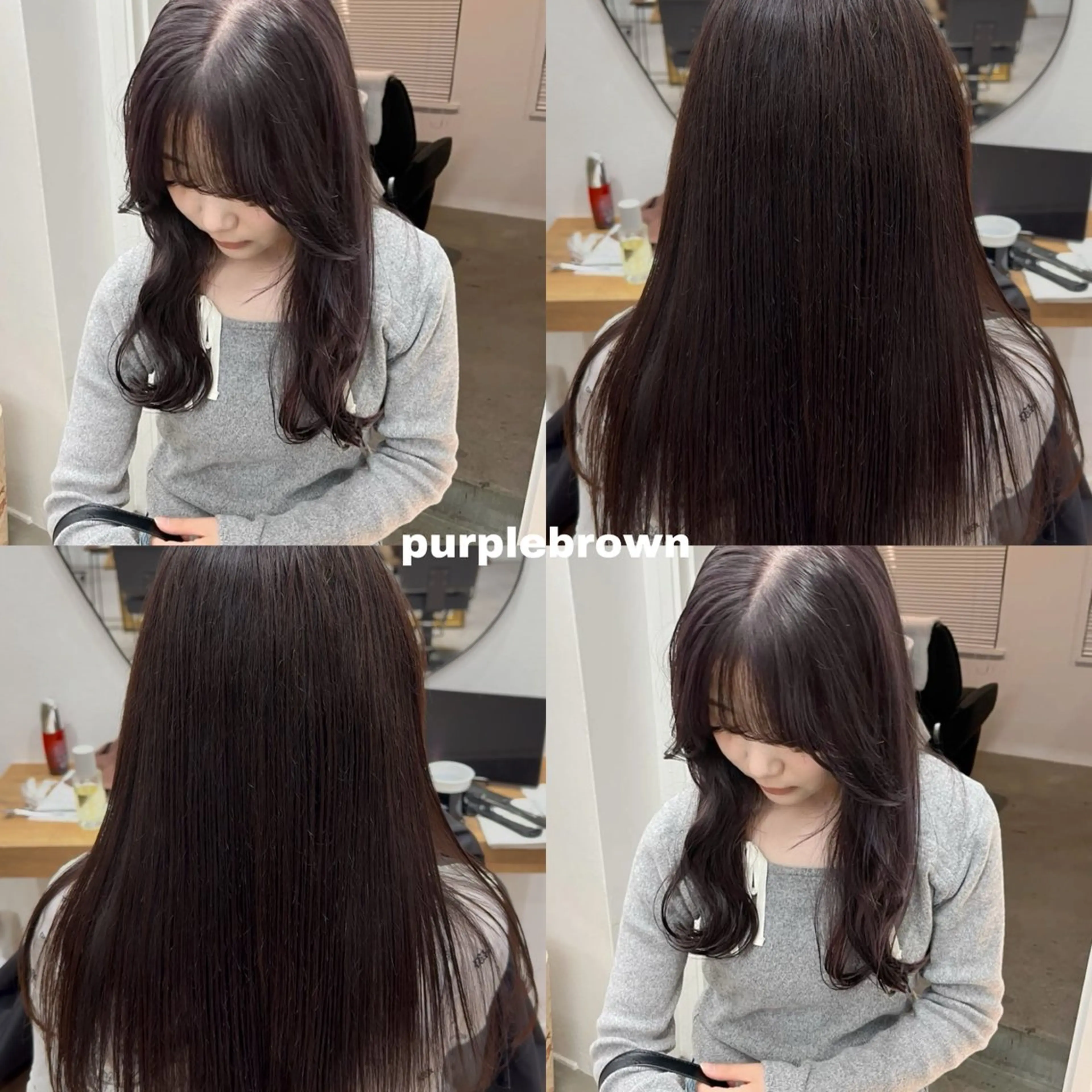 【韓国ヘア特化🇰🇷】寒色Wカラー＋艶トリートメント🇰🇷の写真