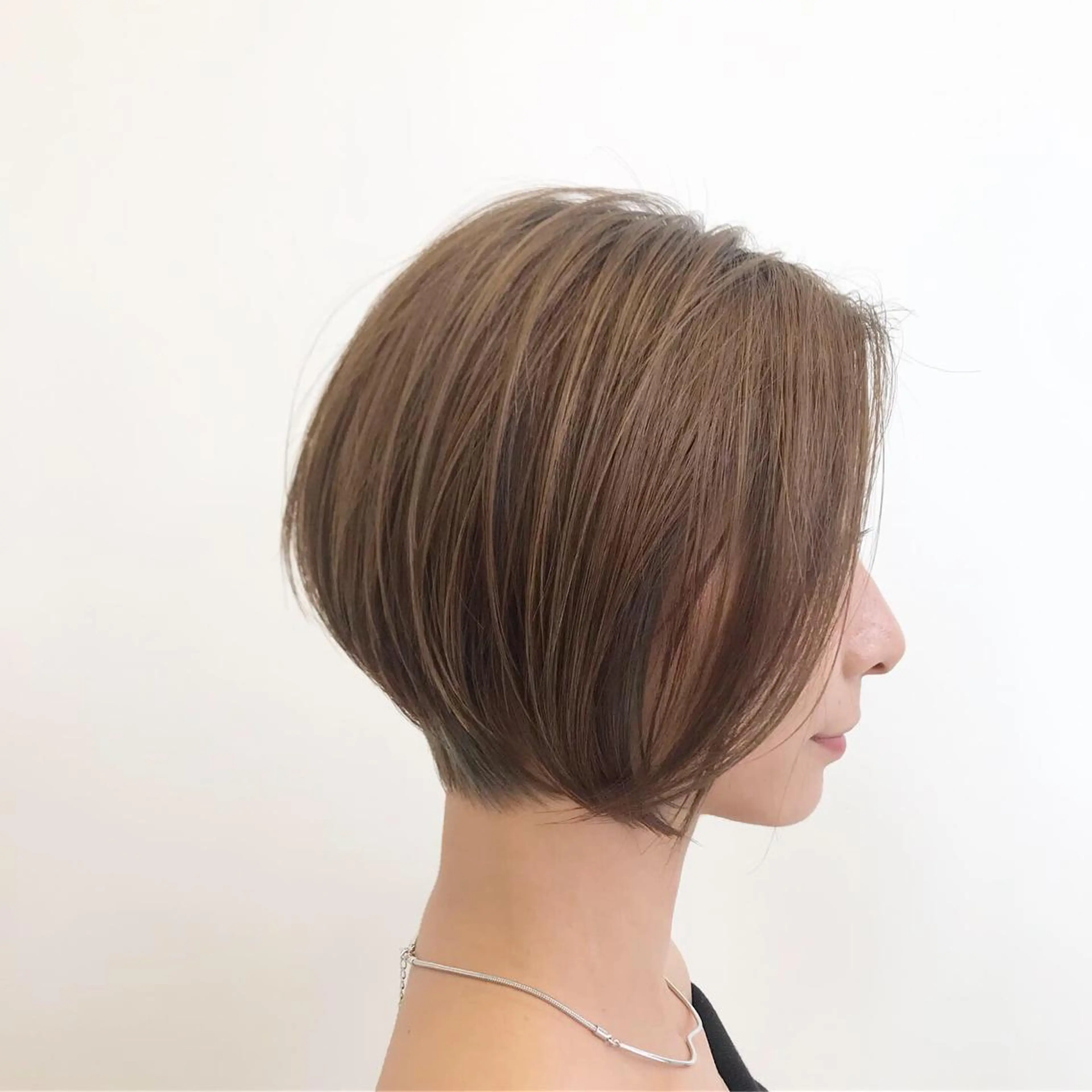 ショート ミセス ショートヘア ショート白髪染め無料 ／河瀬謙介のヘアスタイル