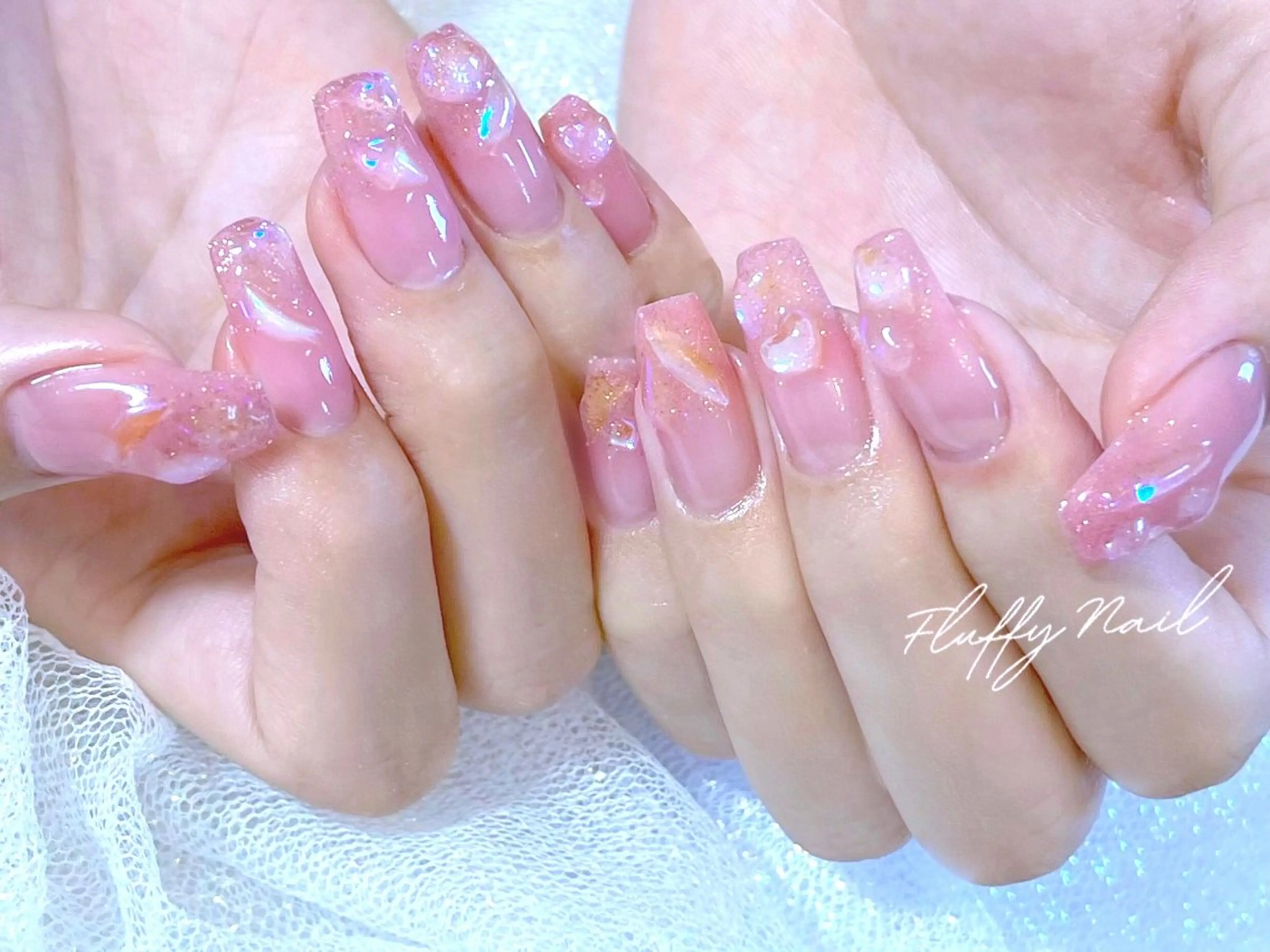 【ジェル】アート・パーツ付け放題の写真