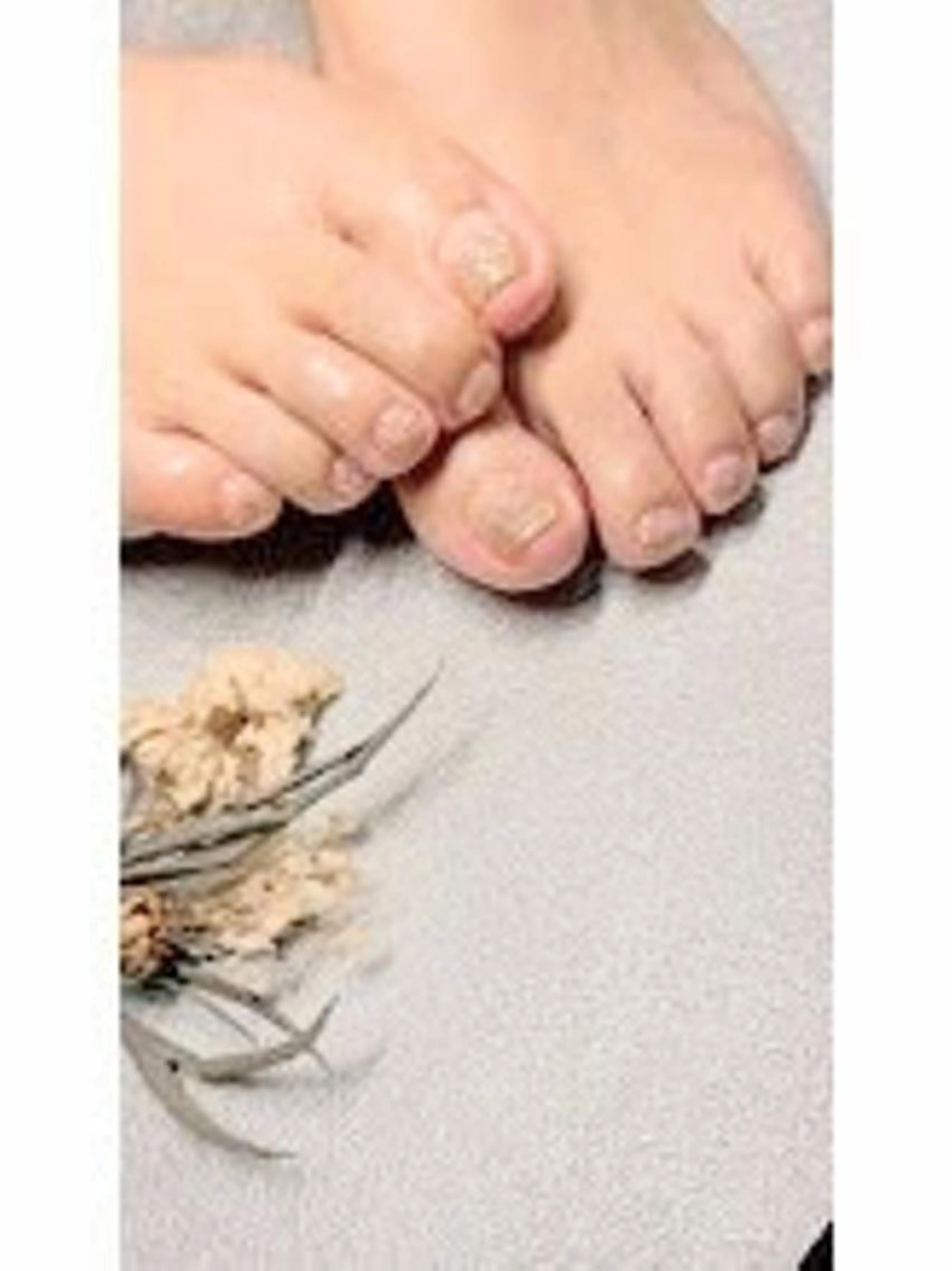 フット　ラメグラ　【ケア＆オフ込み】　￥6700・予約の際に、オフ(あり、なし)・補強、長さ出し(本数)等お伝え下さいの写真