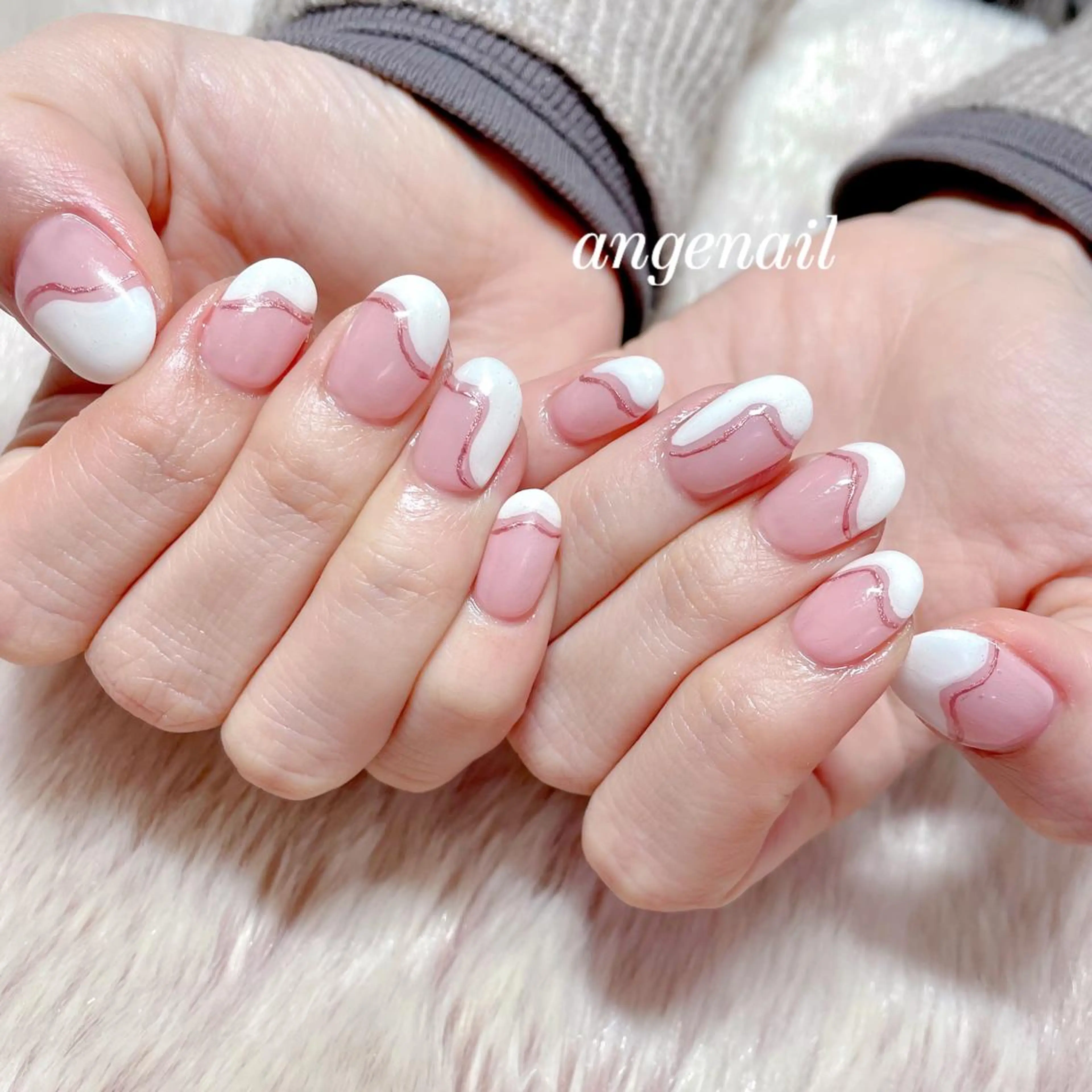 ネイル ハンドネイル オーナーネイリスト MAKIのネイルデザイン