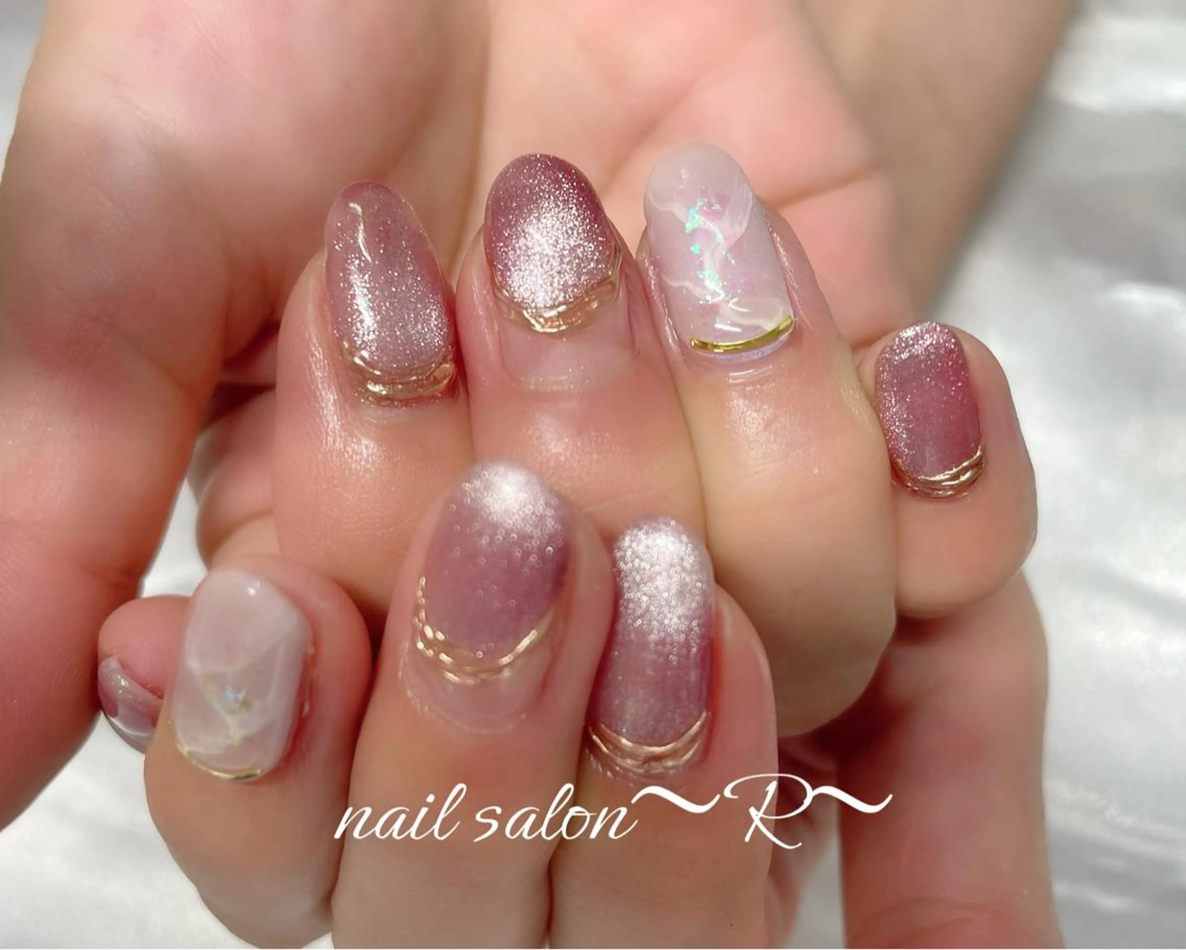 ネイル ハンドネイル 〜 R〜 プライベートサロンのネイルデザイン