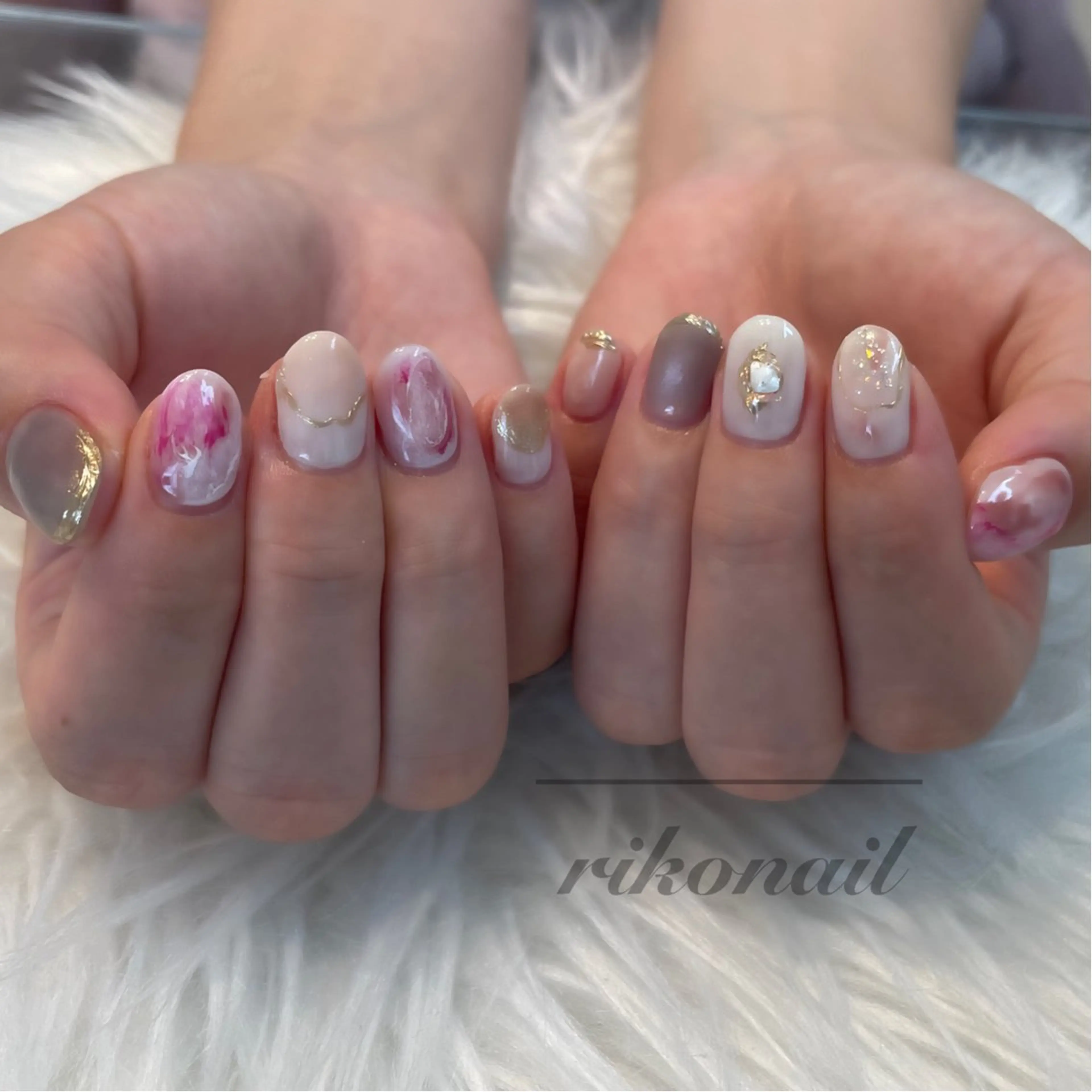 ネイル ハンドネイル riko nailのネイルデザイン