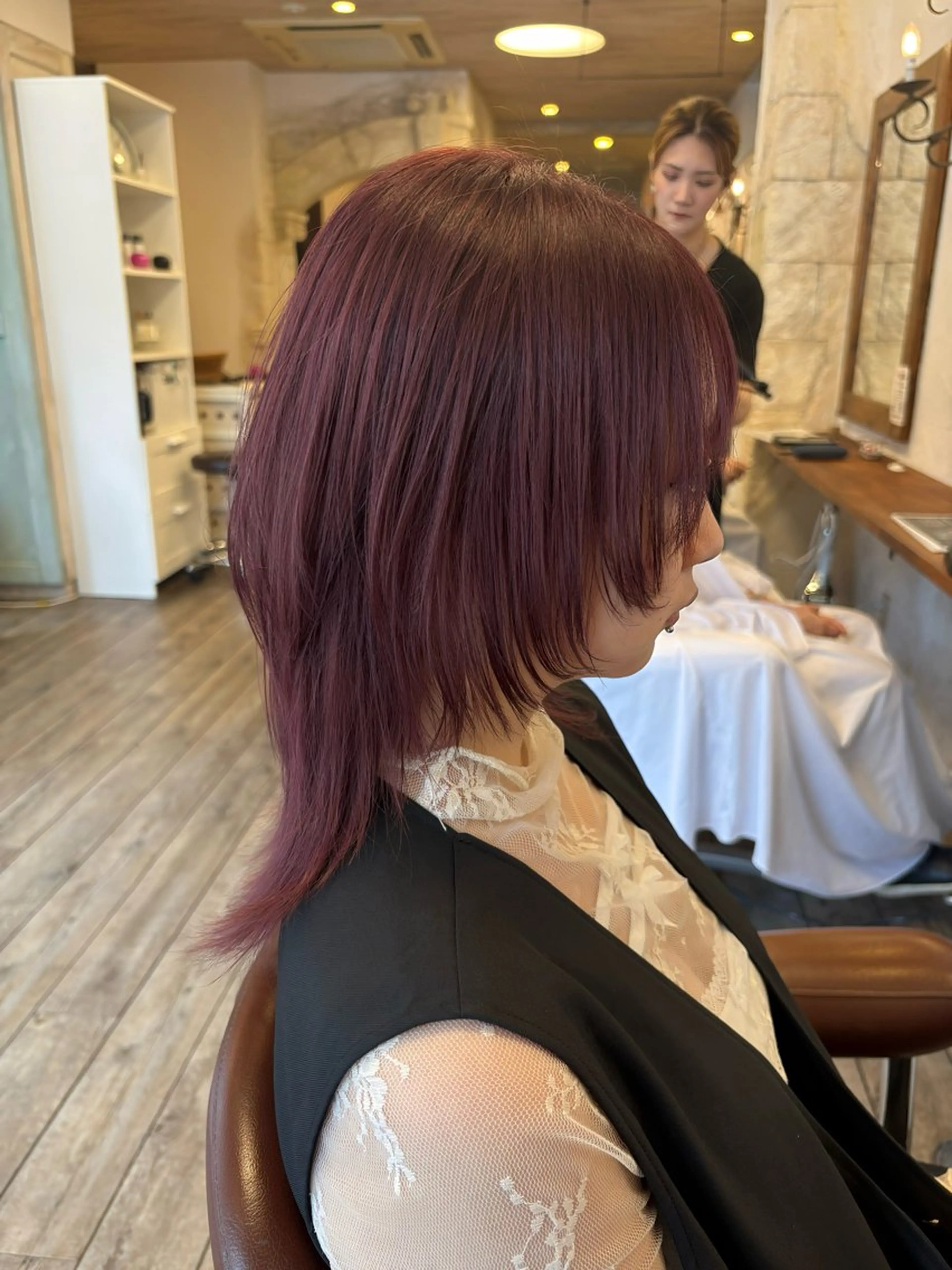 ミディアム le paradis まおのヘアスタイル