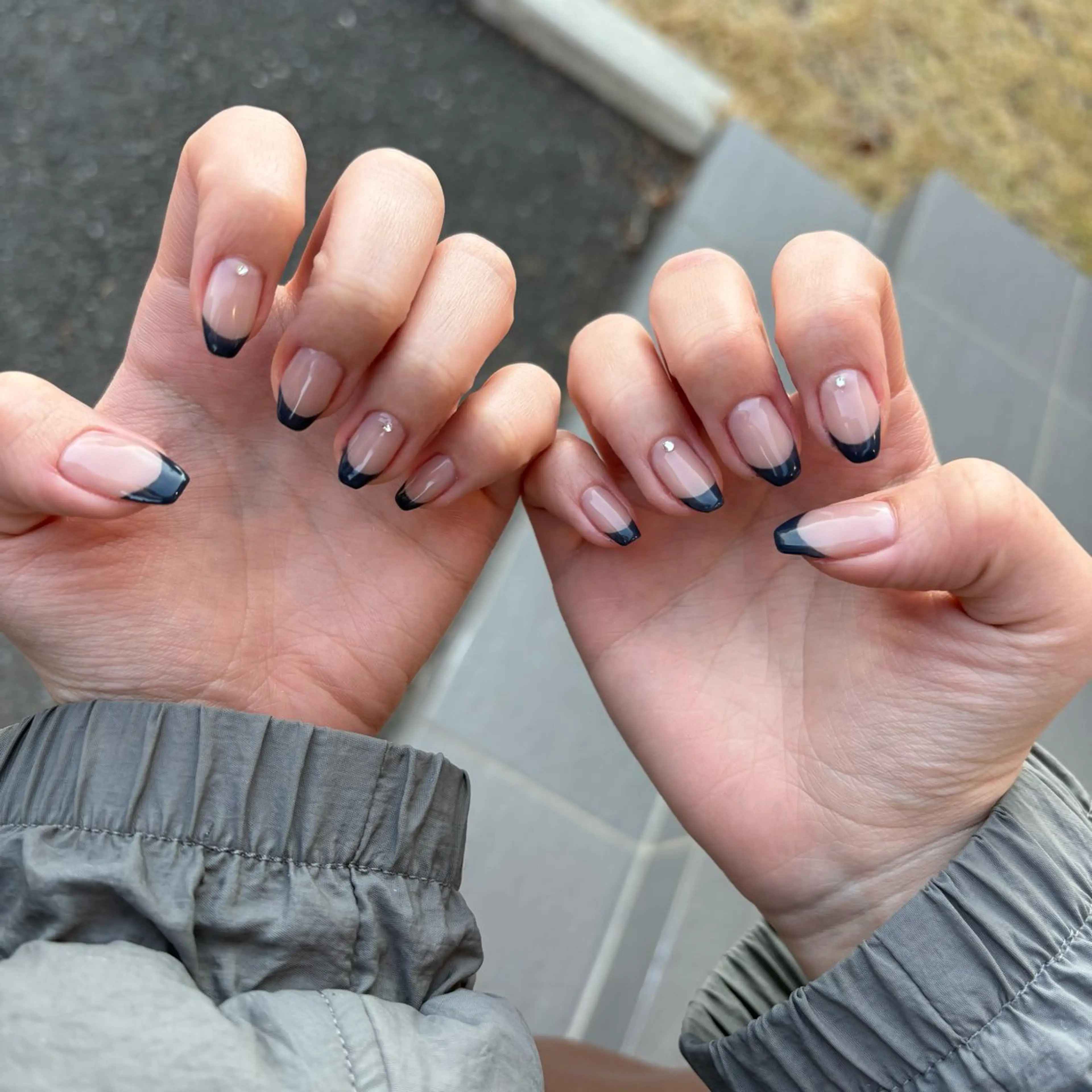 《オフあり》ハンドネイル カラグラorフレンチの写真