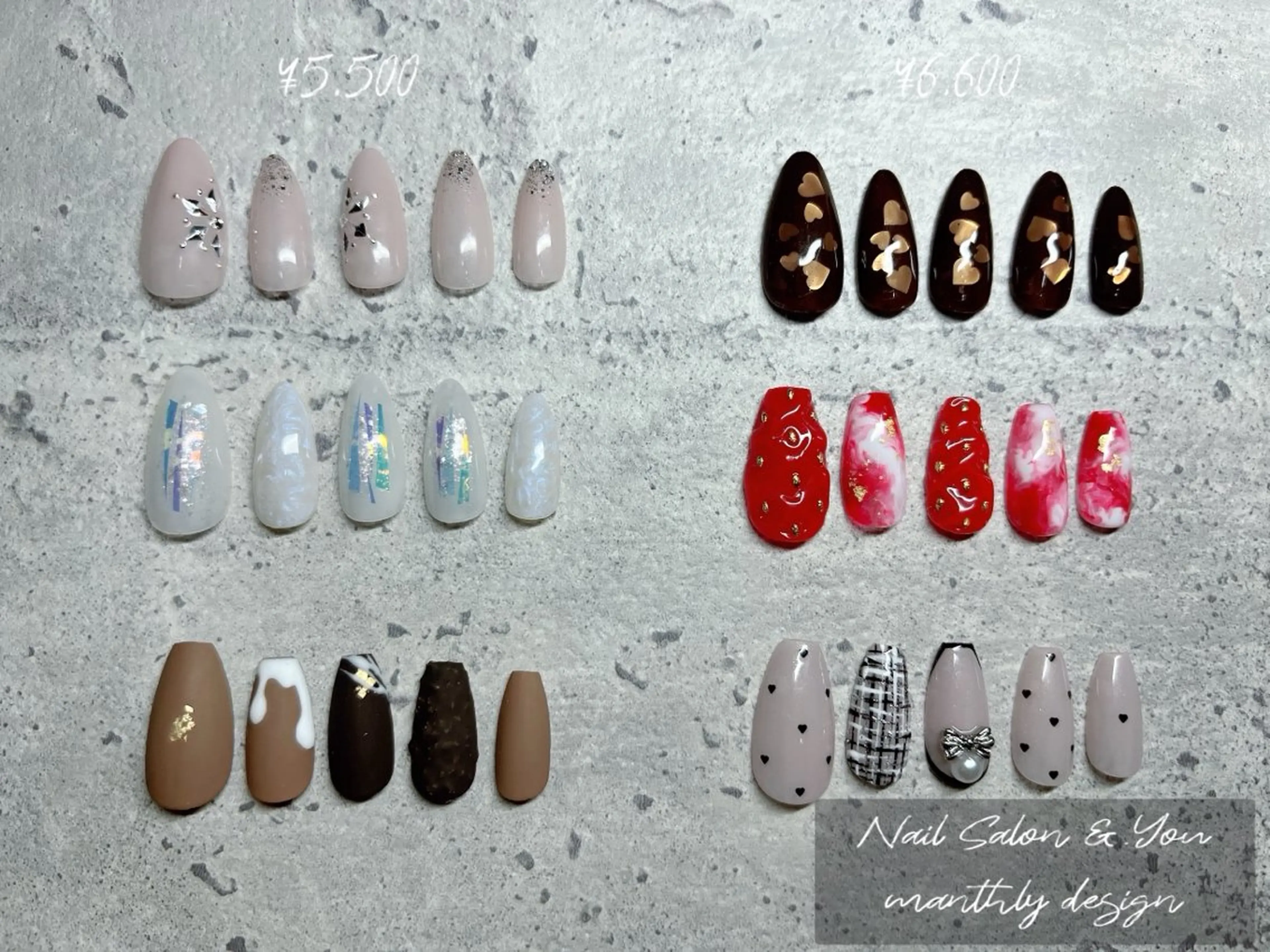 ネイル Nail Salon &.Youのネイルデザイン