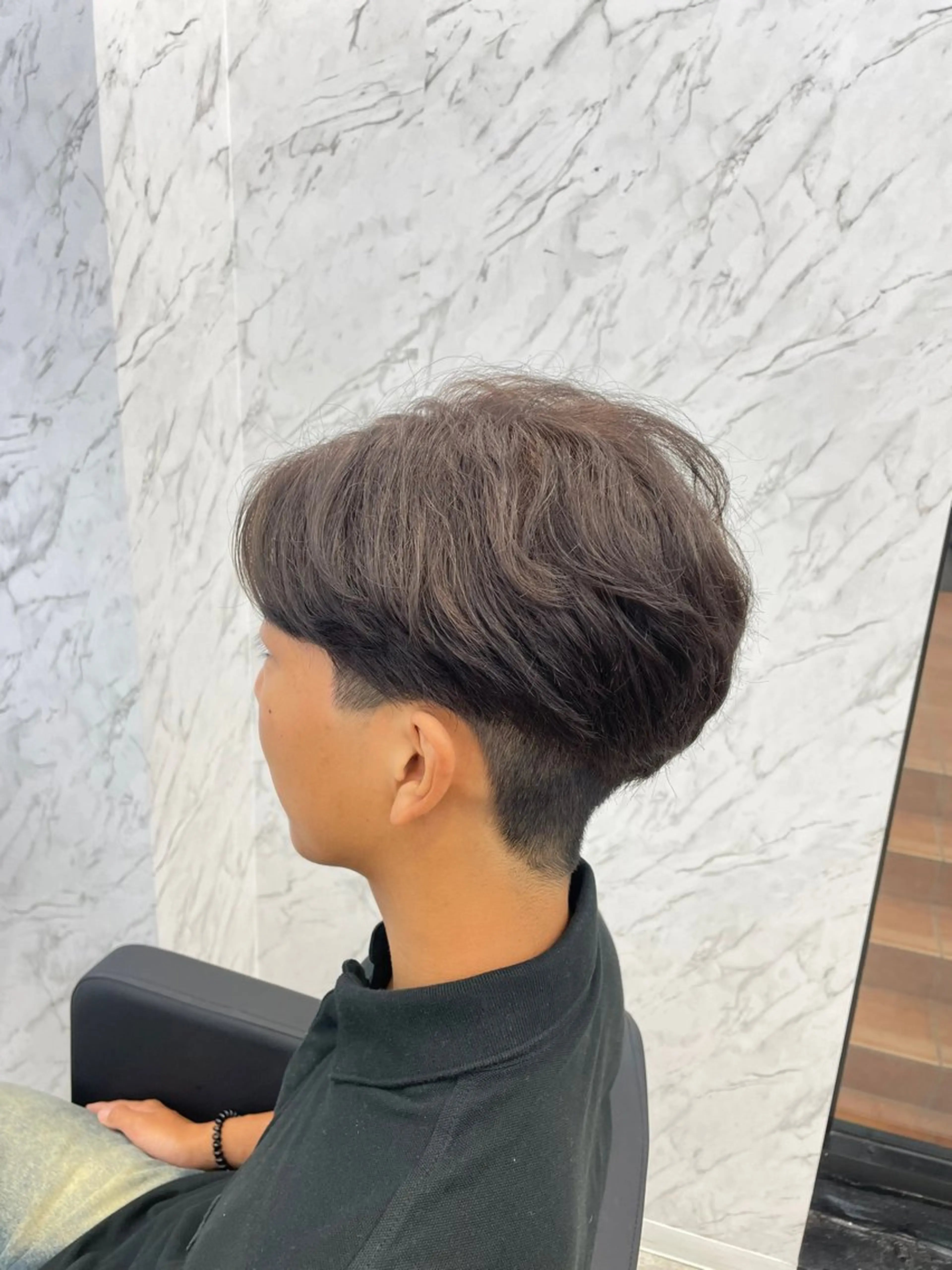 カラー グレージュ hair salon dot. mooda 韓国風サロン 町田店所属・韓国風ヘア🎀🩶 /♡𝓝𝓸𝓪♡のヘアスタイル