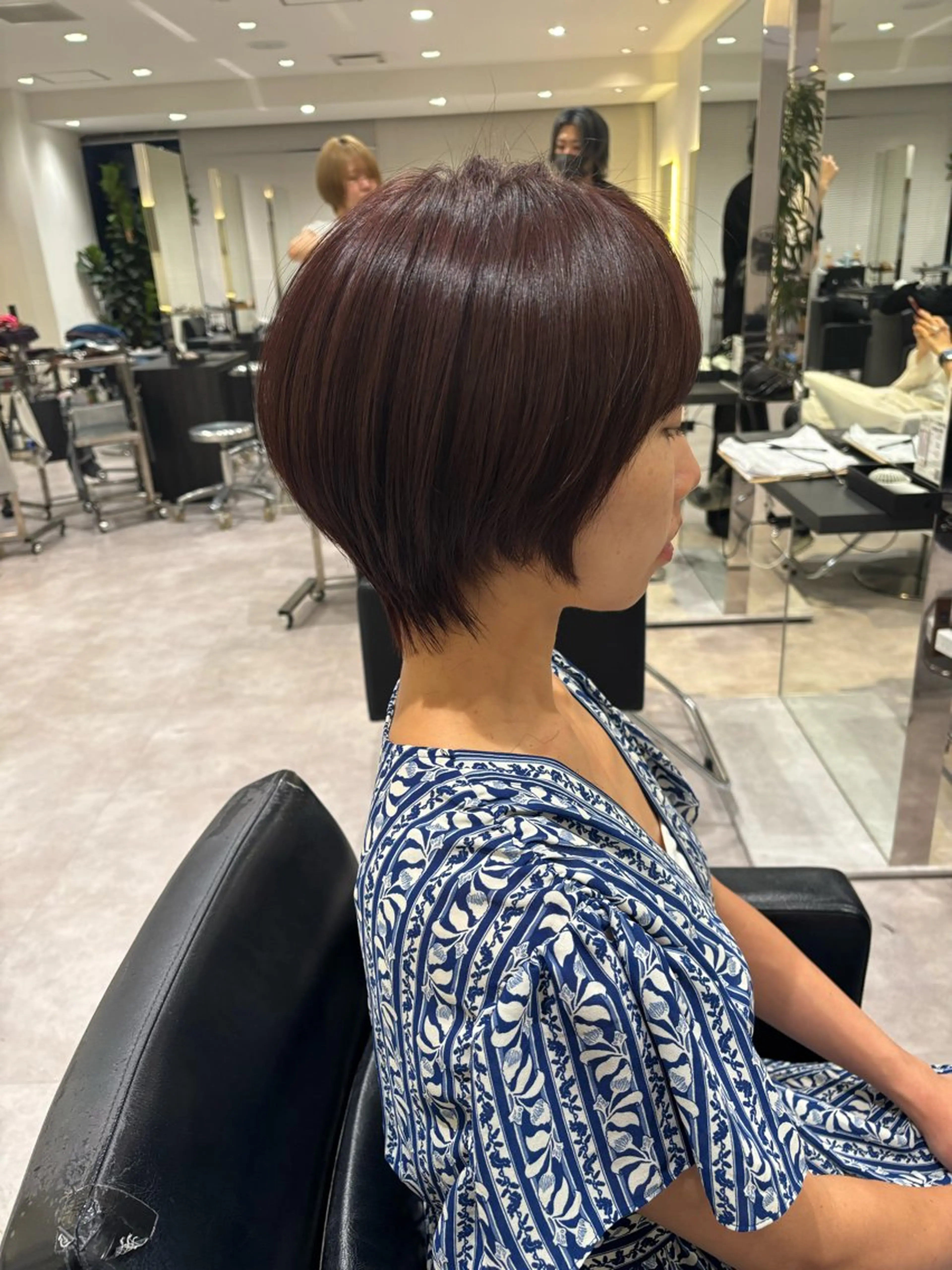 ショート 無料カットモデル /小顔ショート/荒砂のヘアスタイル