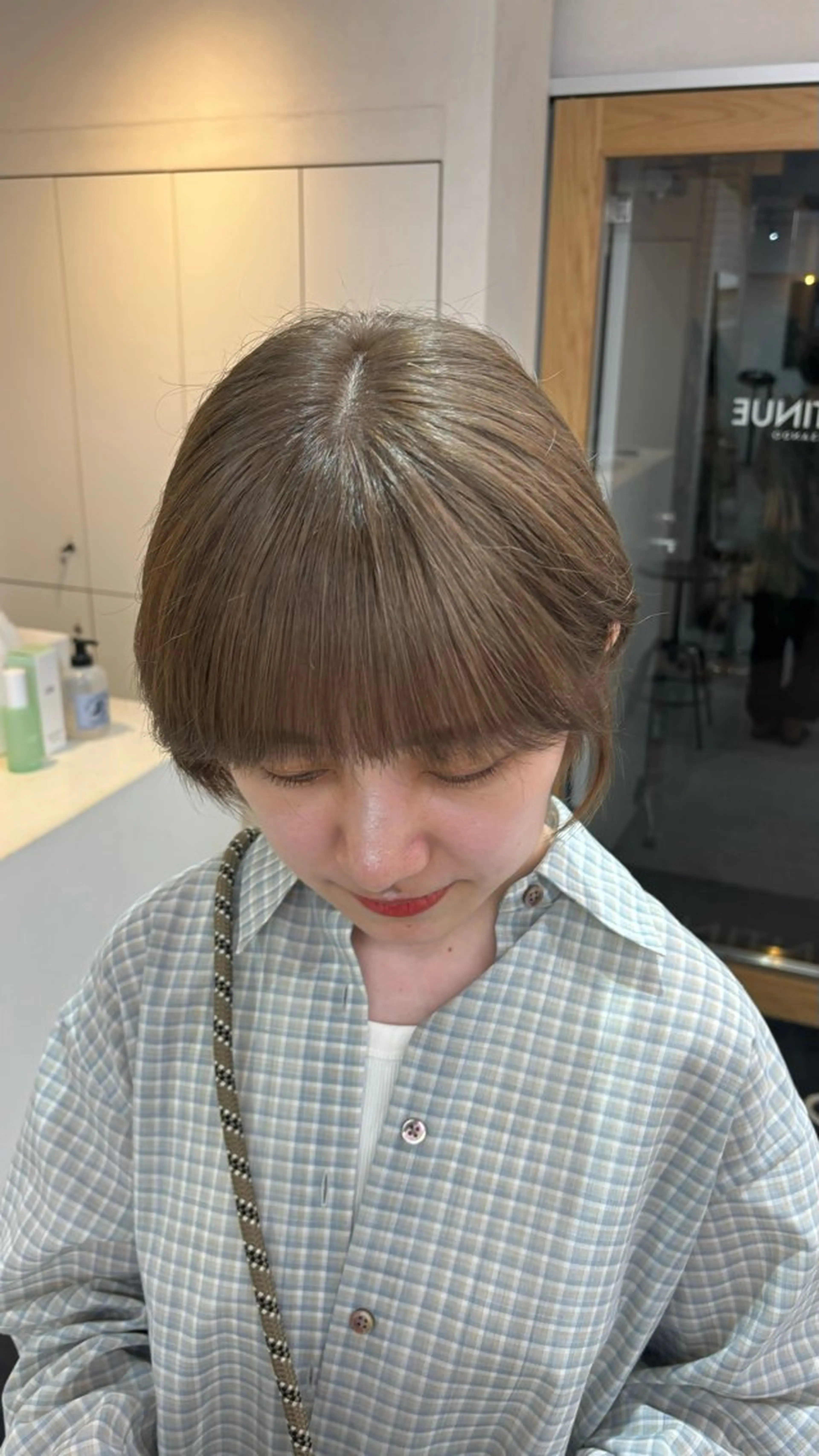 カラー ベージュカラー ヘーゼル 暖色/透明感カラー かずきのヘアスタイル