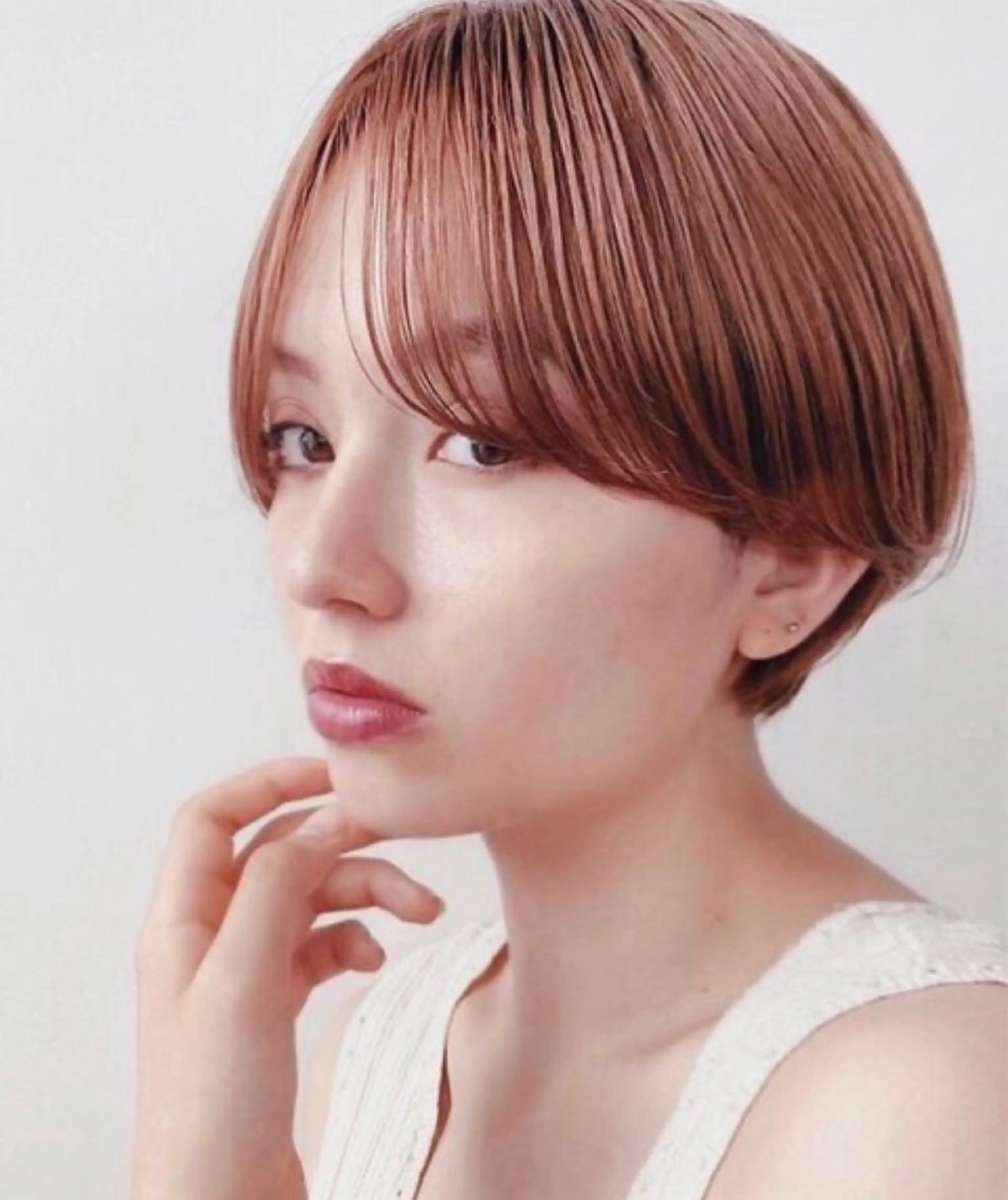 ショート ショートヘア 似合わせカット‪// 鶴我万唯華のヘアスタイル