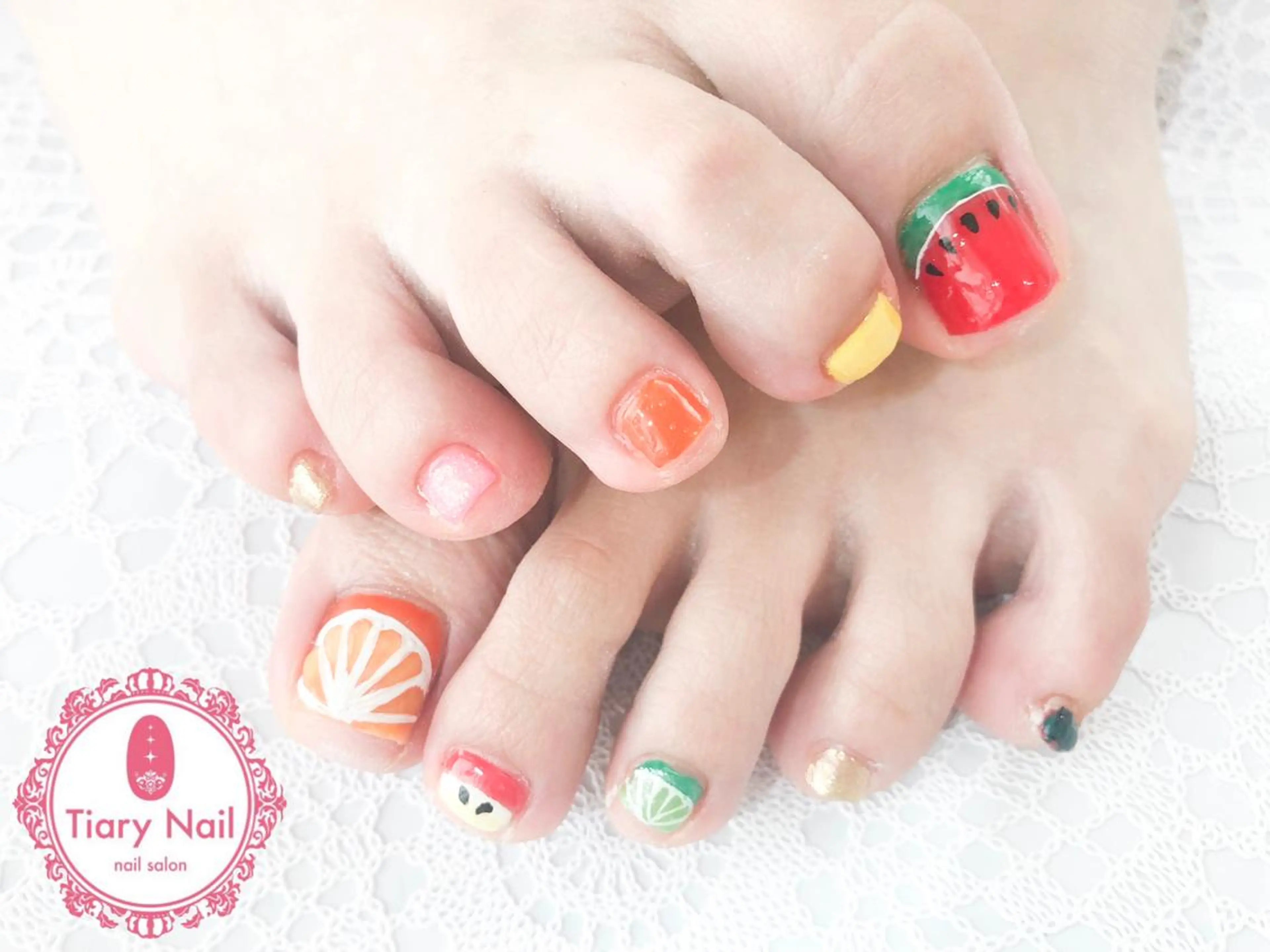 ネイル tiarynail K Kのネイルデザイン