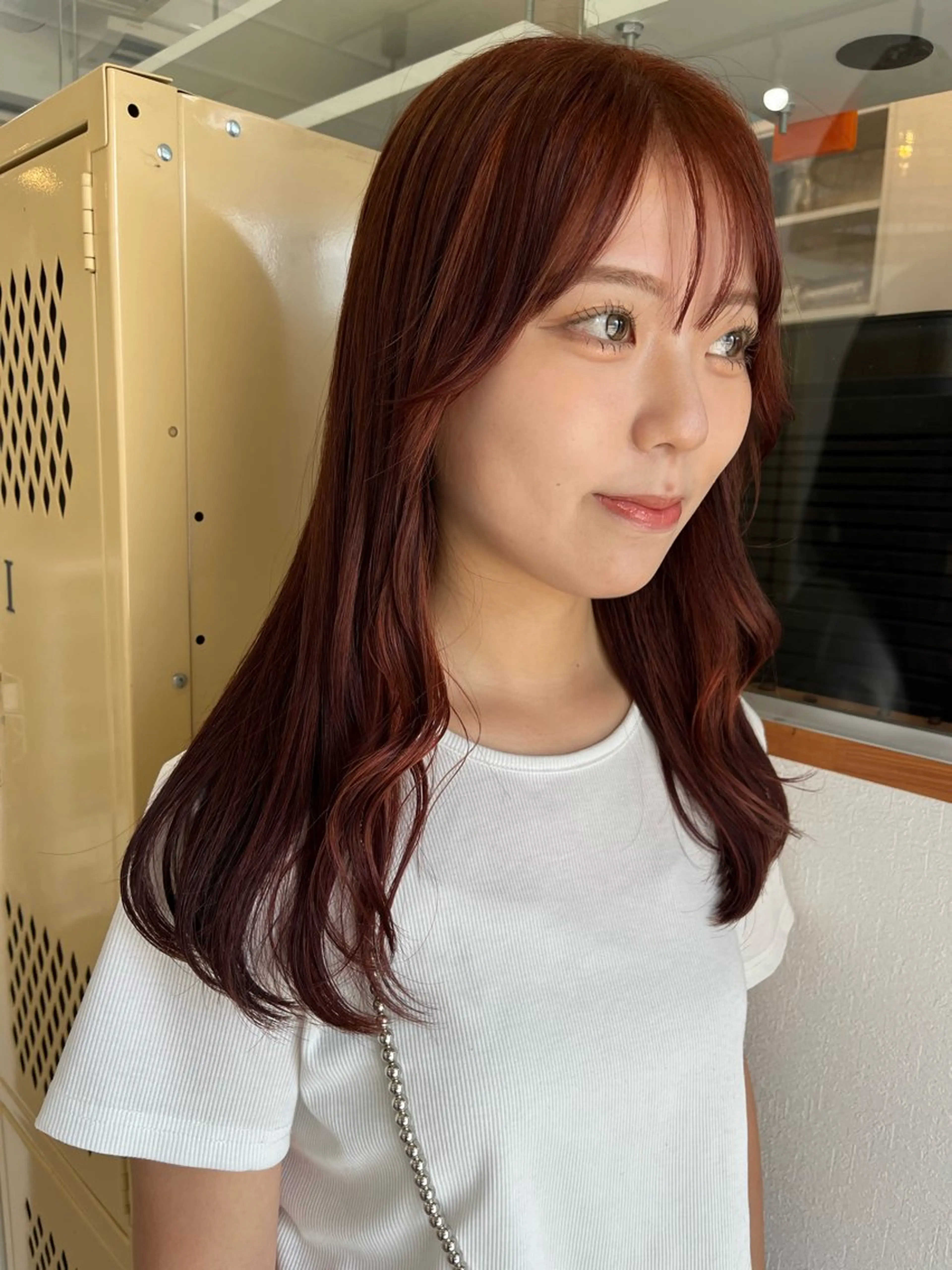 セミロング カラー カット ヘアカラー トリートメント 🌼sunc HINAMI🌼のヘアスタイル