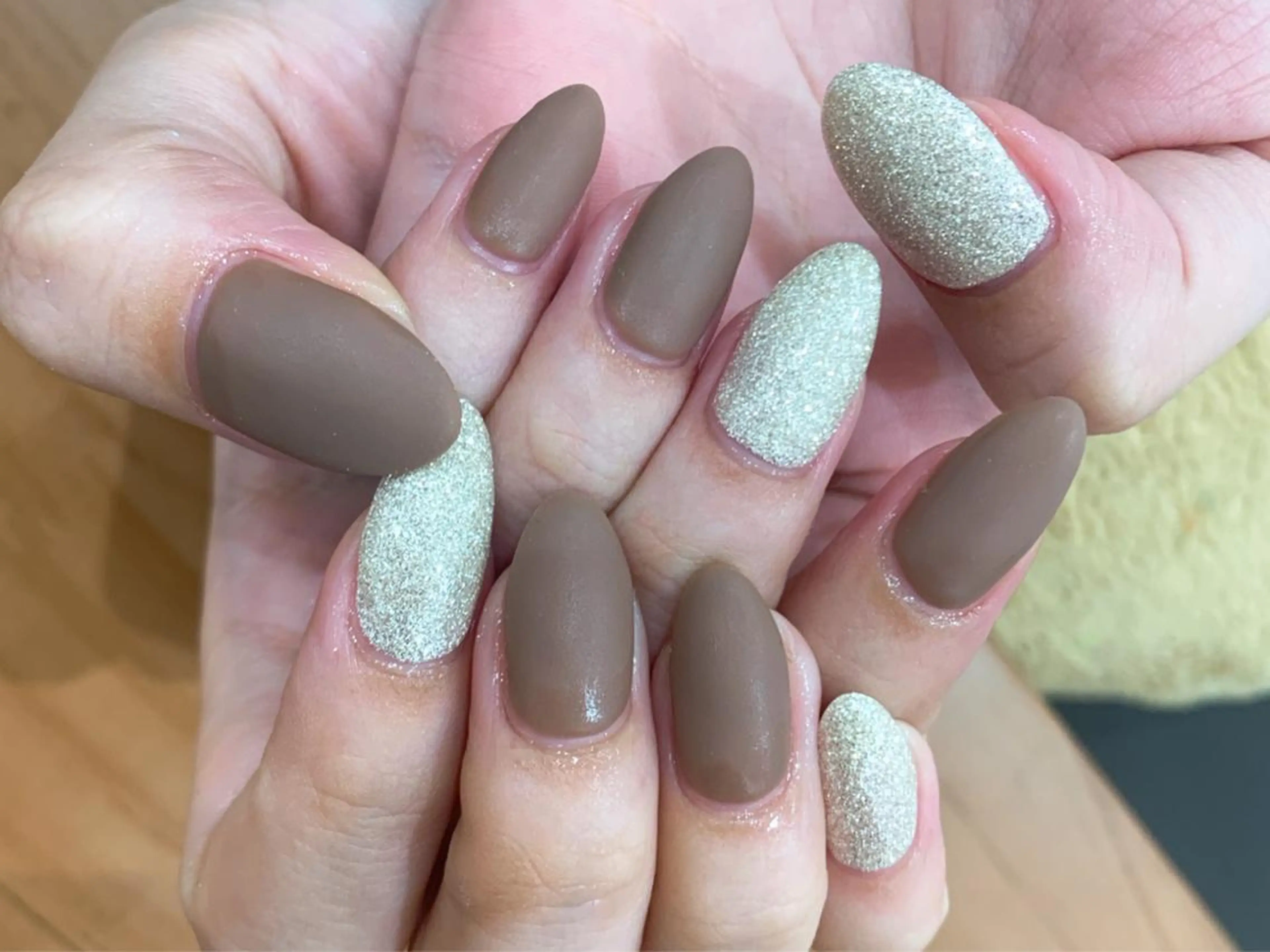 ジェルネイルワンカラー(オフなし)の写真