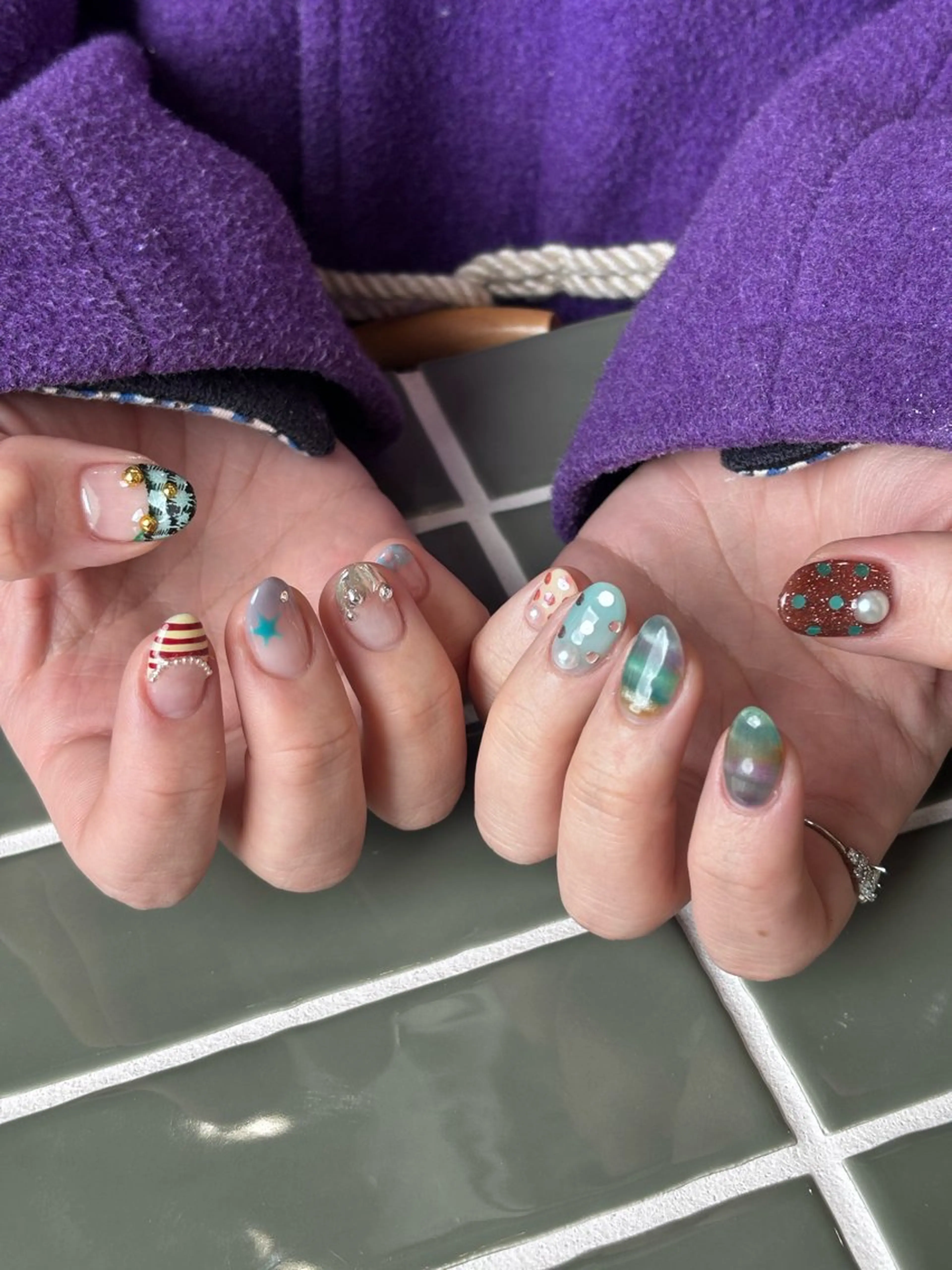 ネイル SOL所属・SOL　nail イマナカのネイルデザイン