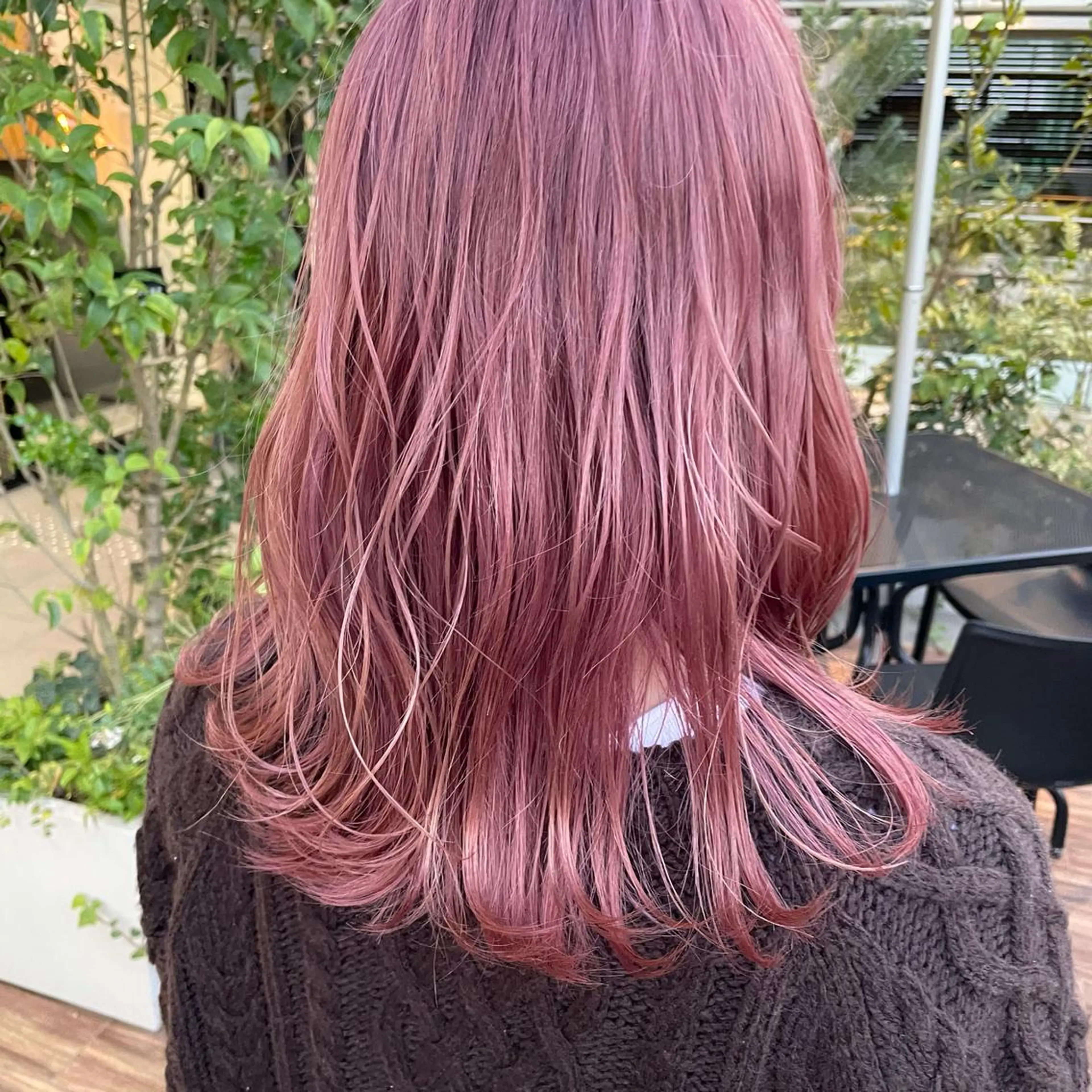 ミディアム カラー マエダ リョウのヘアスタイル