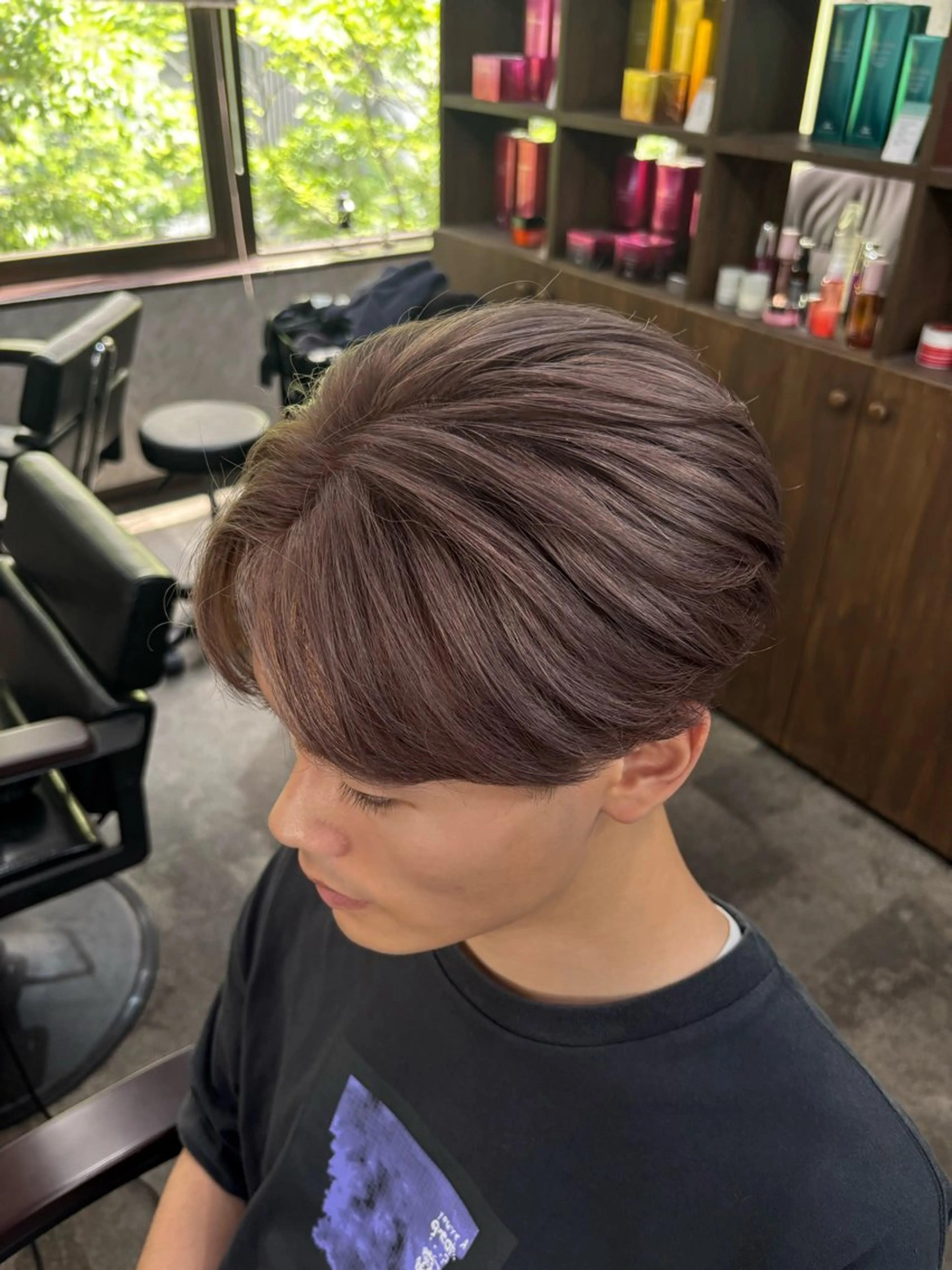 カラー メンズ メンズブリーチ ブリーチ ダブルカラー ヘアカラー トリートメント 🔹20代メンズ✖️ パーマ/ℕ𝕆ℝ𝕀のヘアスタイル