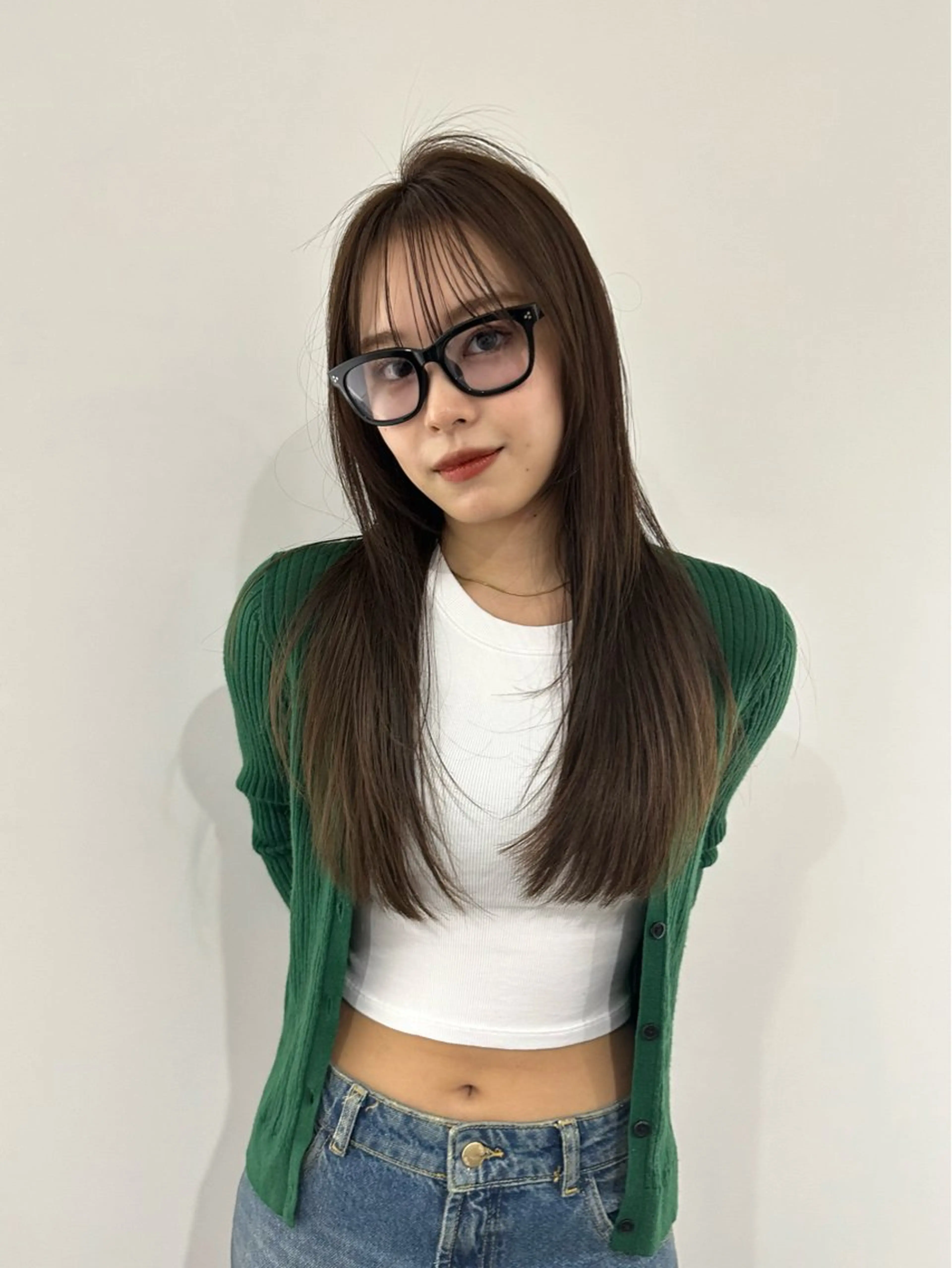 ロング カラー レイヤーカット LEANE THE TOKYO所属・大人レイヤー 🍃外苑前/荒谷進介のヘアスタイル