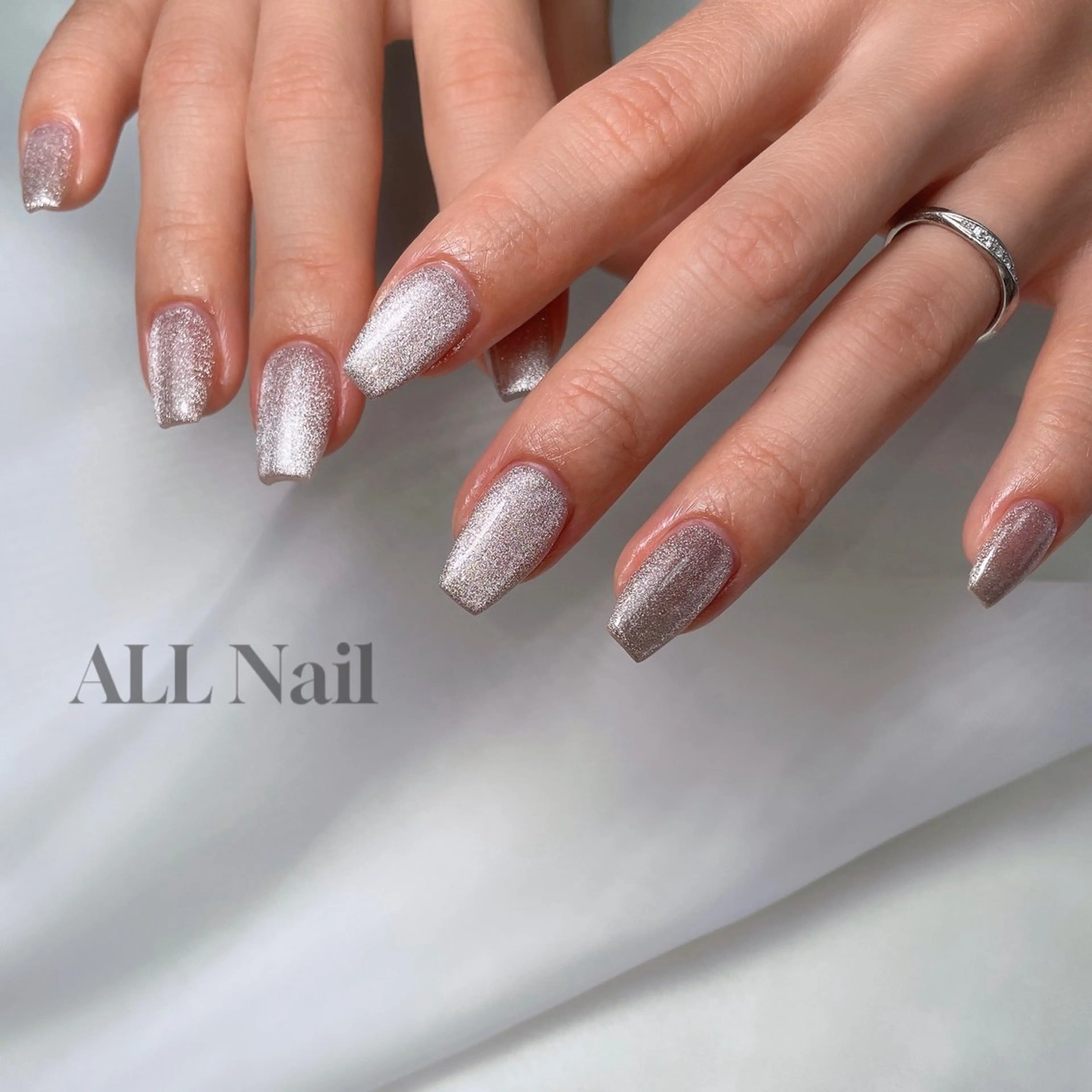 ネイル 長さ出し マグネットネイル ワンカラーネイル ALL Nail &whiteningのその他イメージ