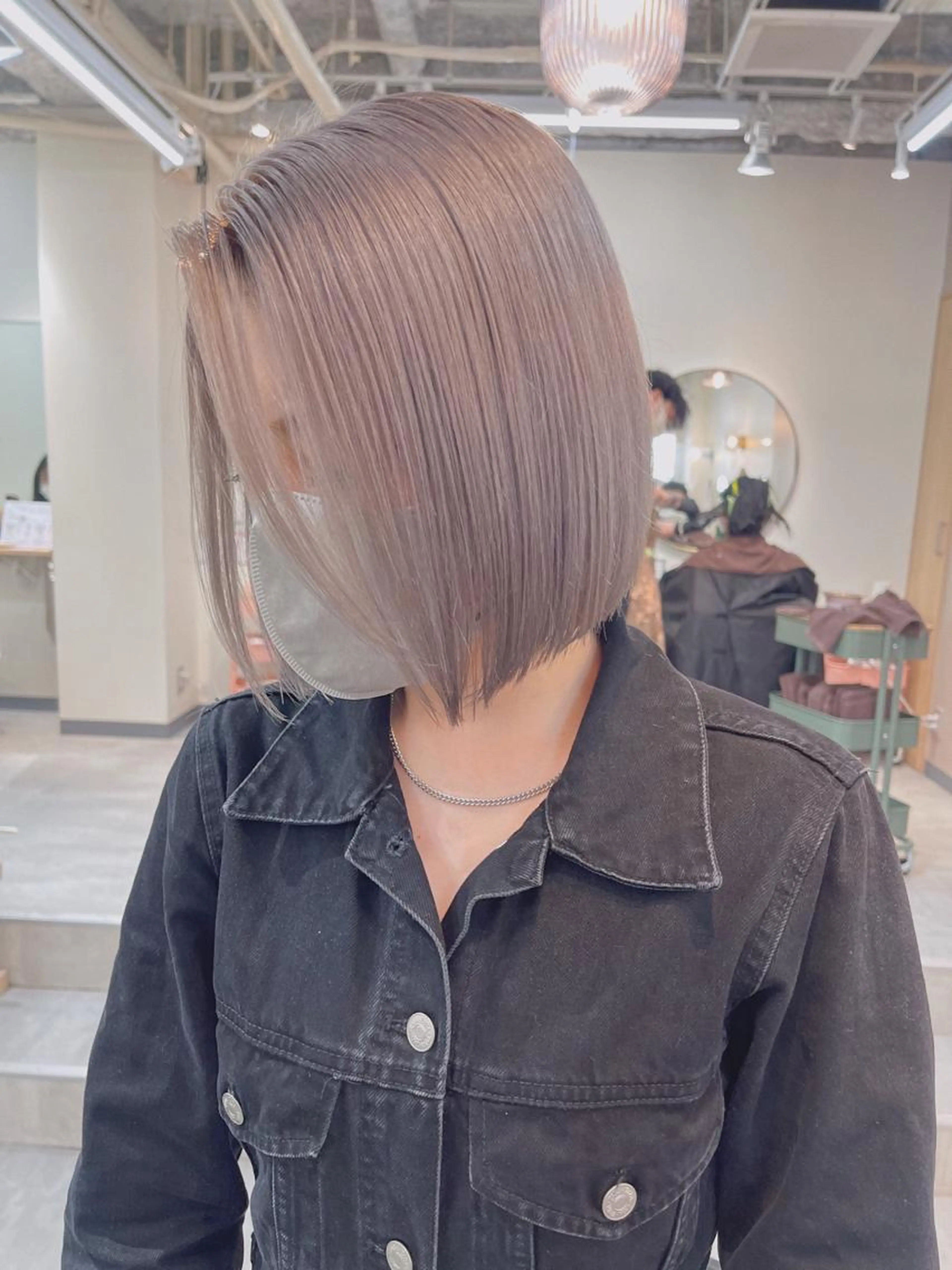 【全員】似合わせカット ＋ 高彩度ブリーチカラー ＋フルカラー ￥22300の写真