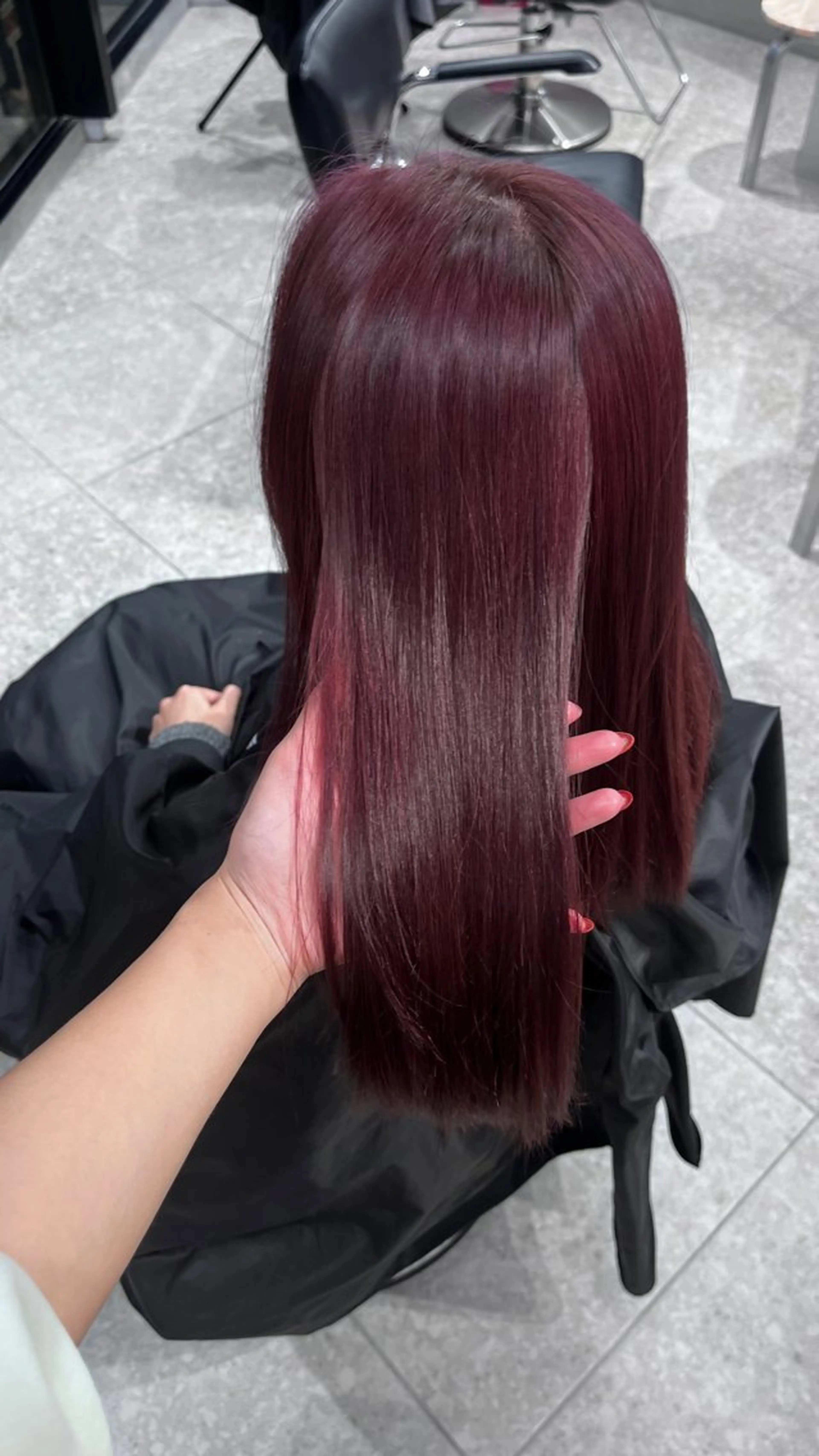 ロング カラー PELE/ハイトーン /NATSUKIのヘアスタイル