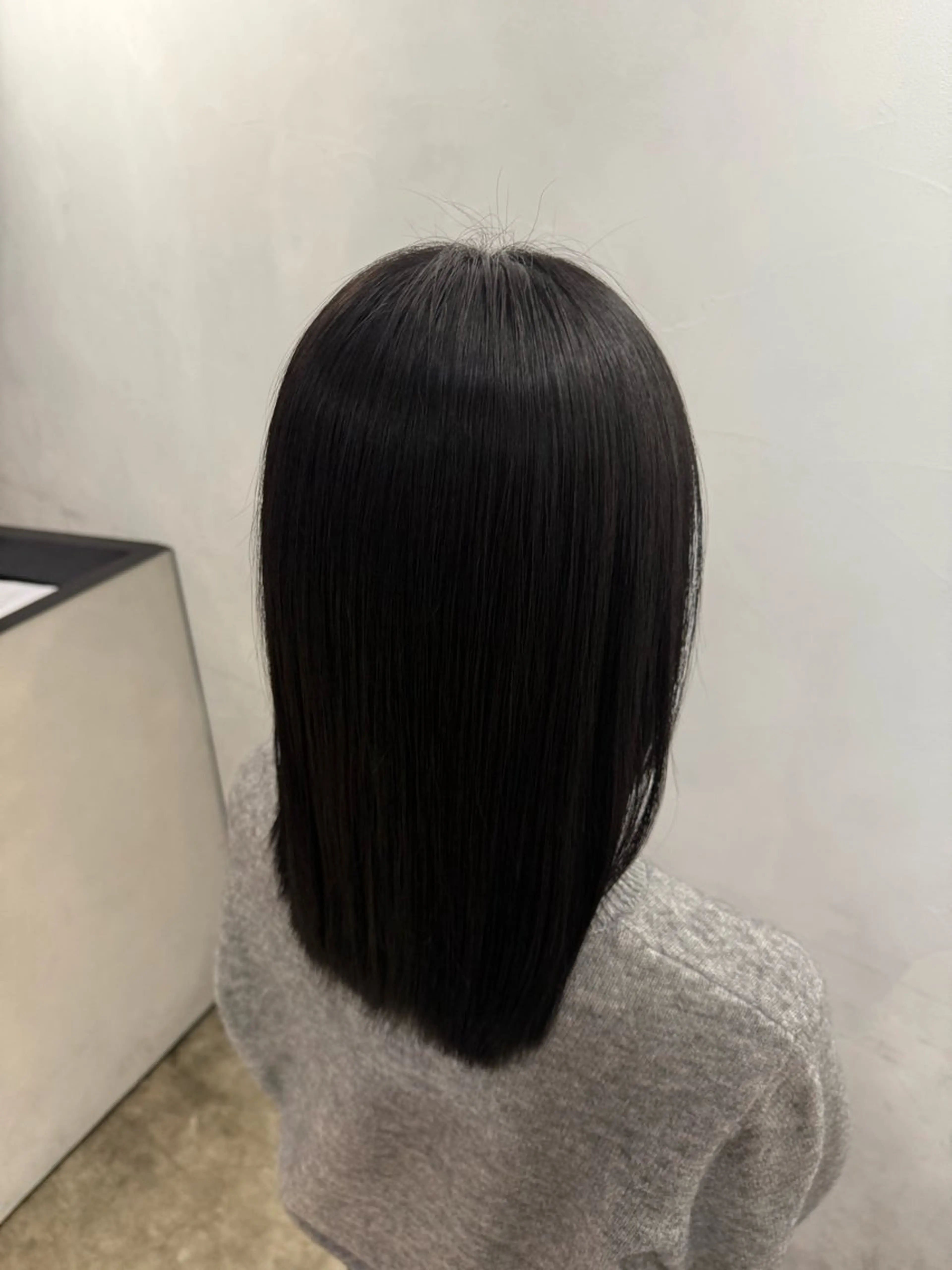 セミロング ヘアカラー 縮毛矯正 松野 和志のヘアスタイル