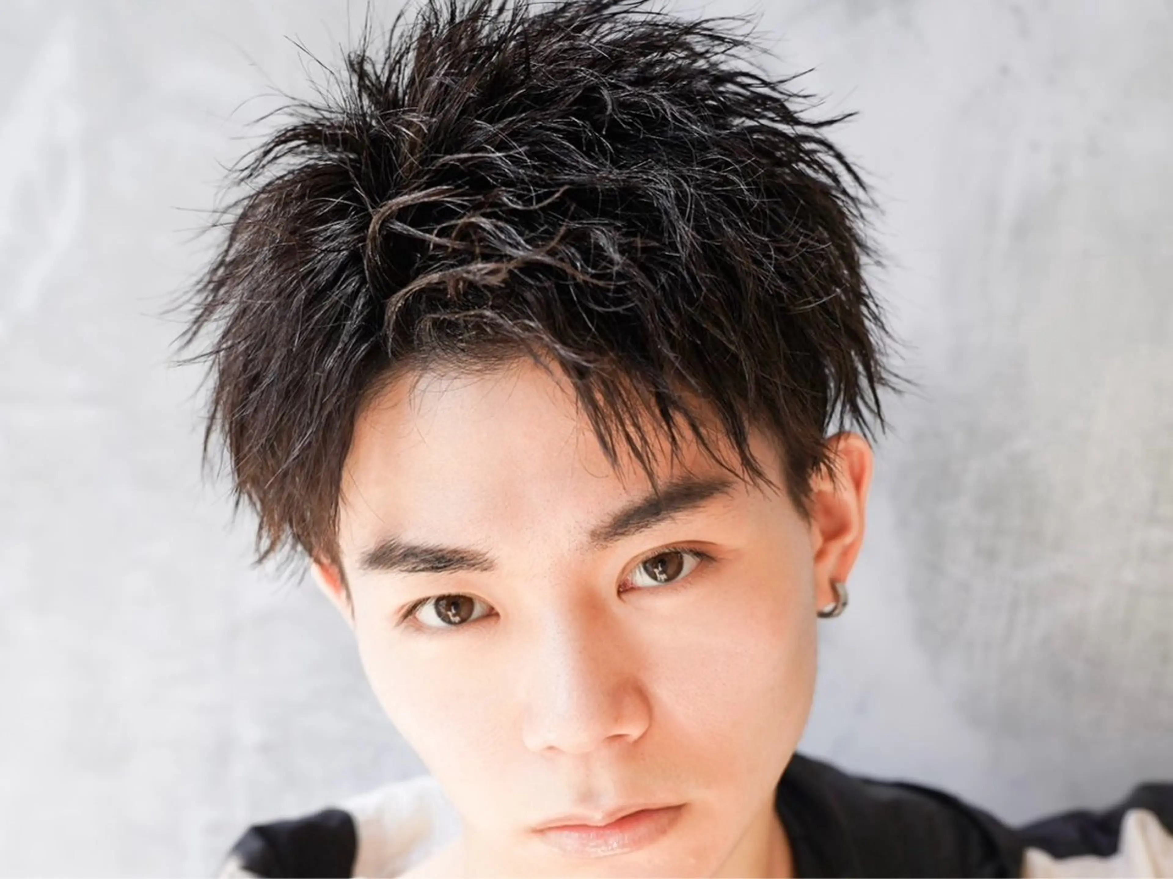 ショート カラー パーマ メンズ 【新宿メンズパーマ】 スペシャリスト勝山勇のヘアスタイル