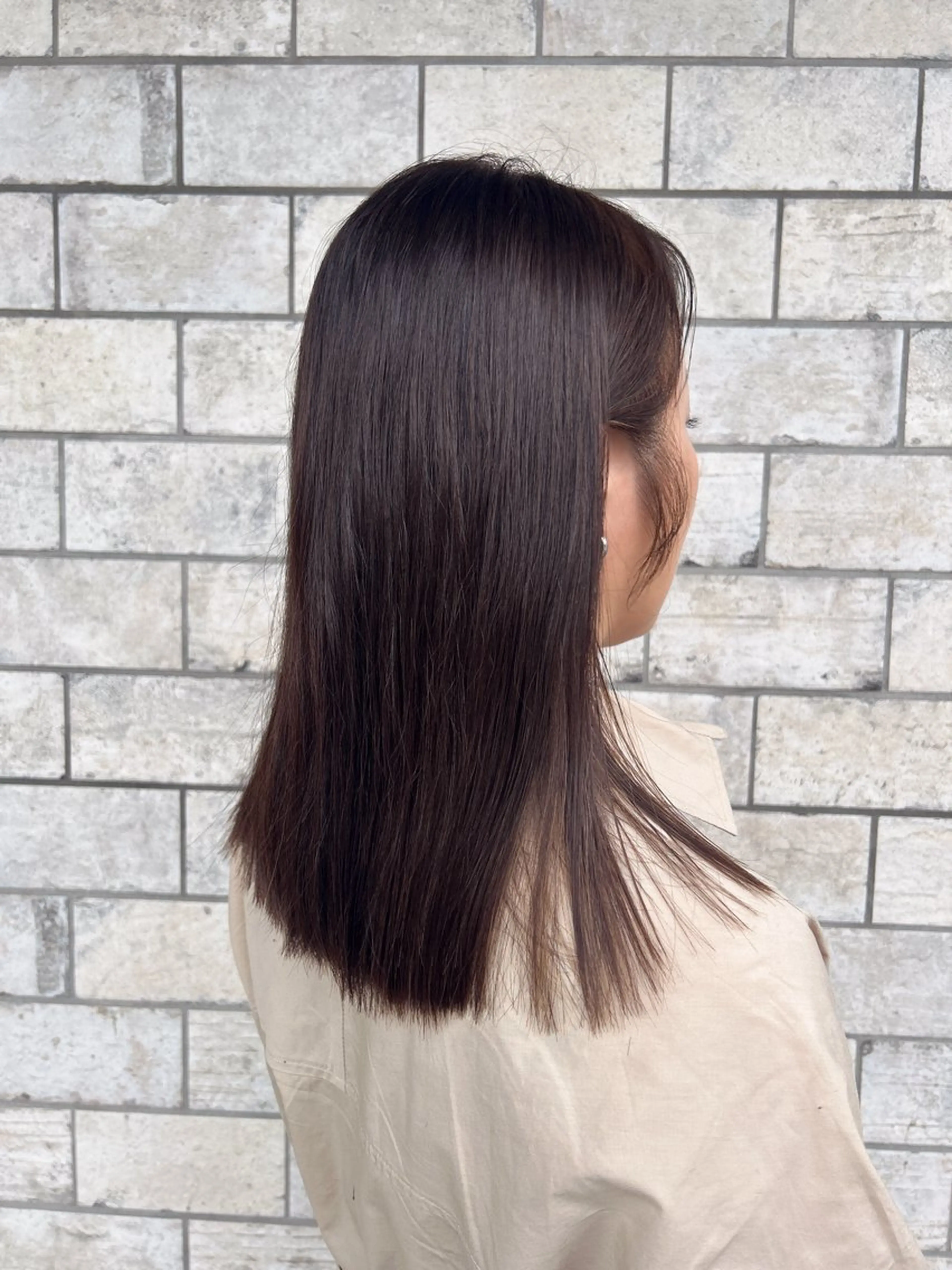 セミロング 村松 美月のヘアスタイル