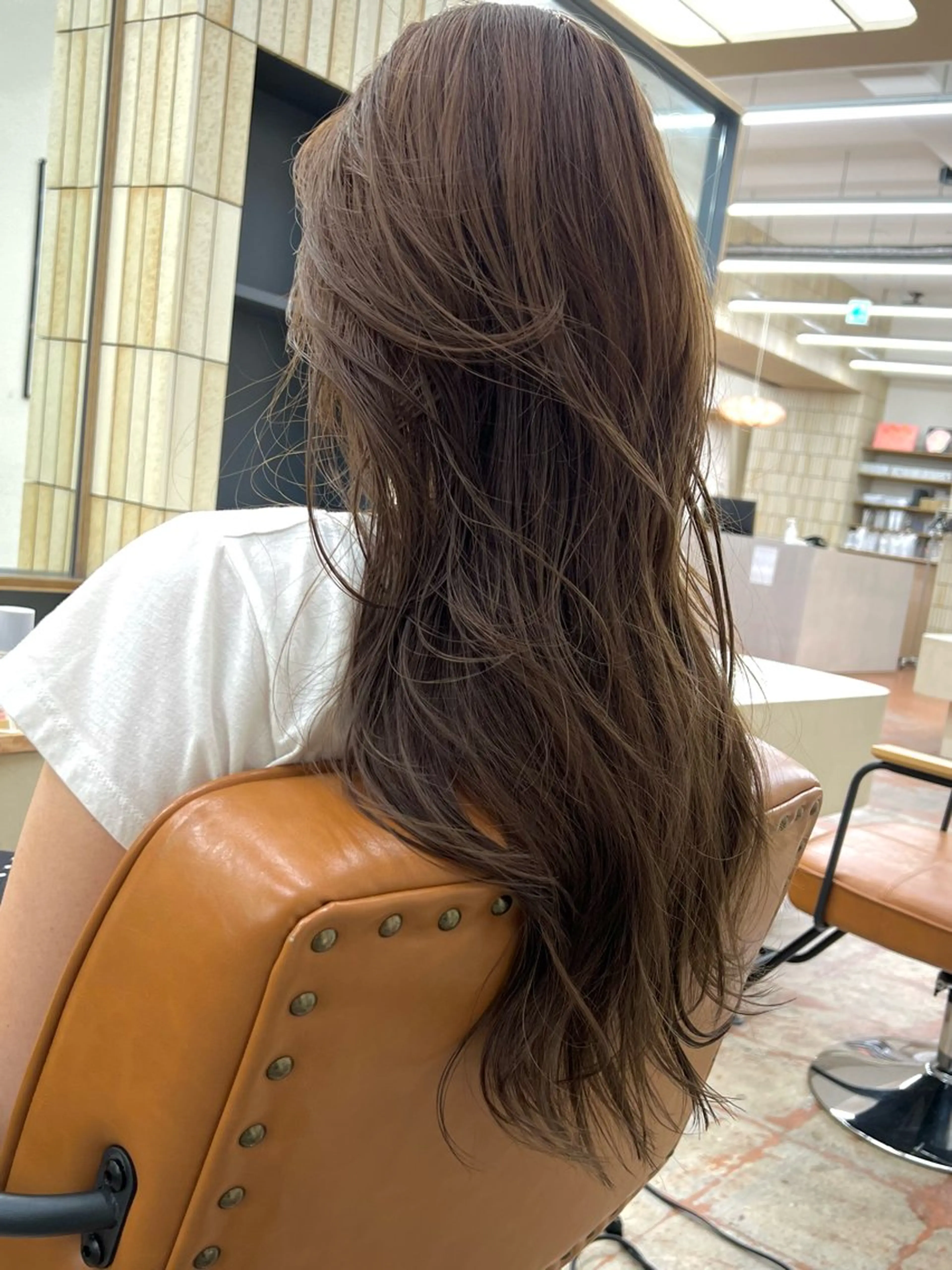 ロング カラー カット ヘアカラー トリートメント 矢場町/栄/上前津/ 佐藤祐希のヘアスタイル