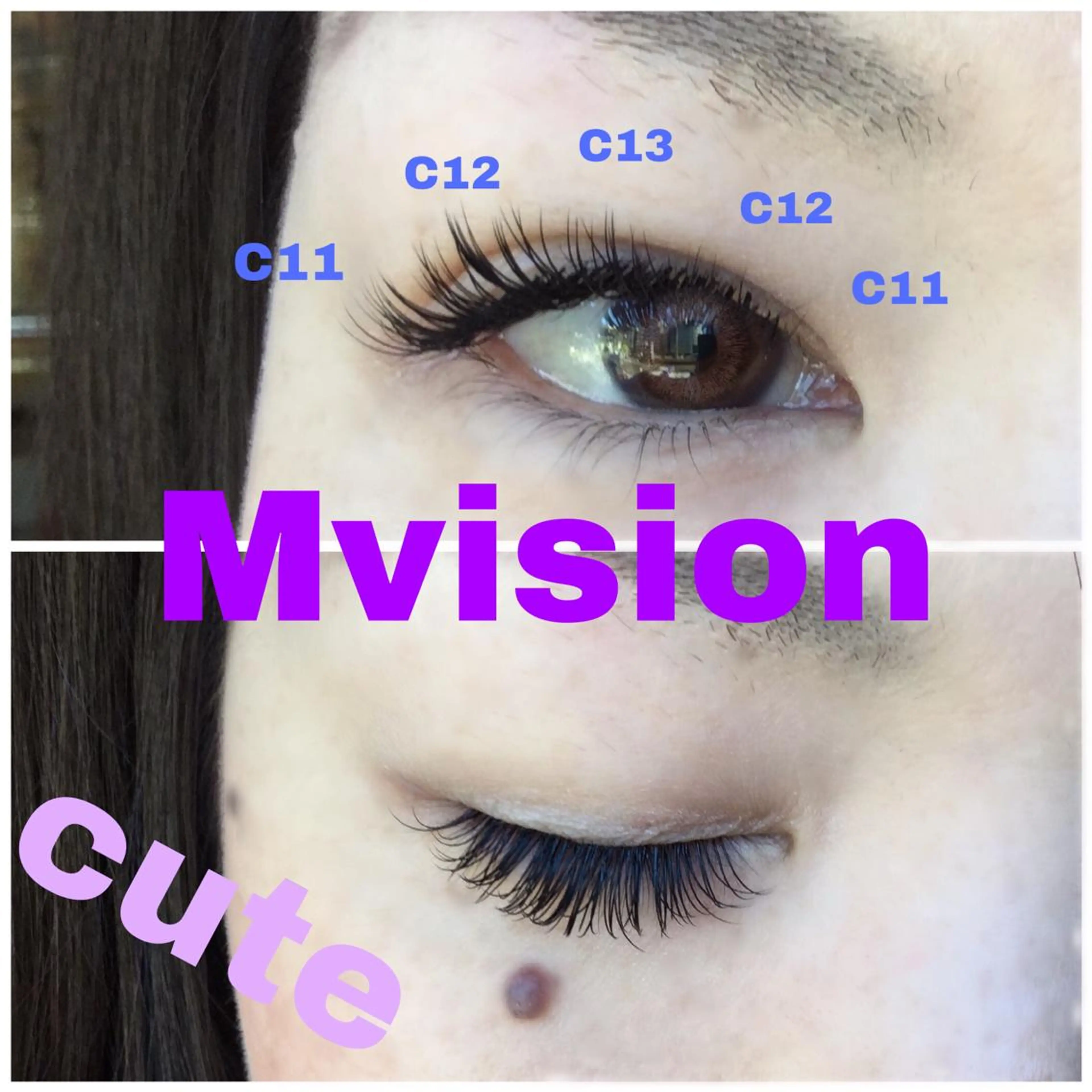 マツエク・マツパ M visionのマツエク・マツパデザイン