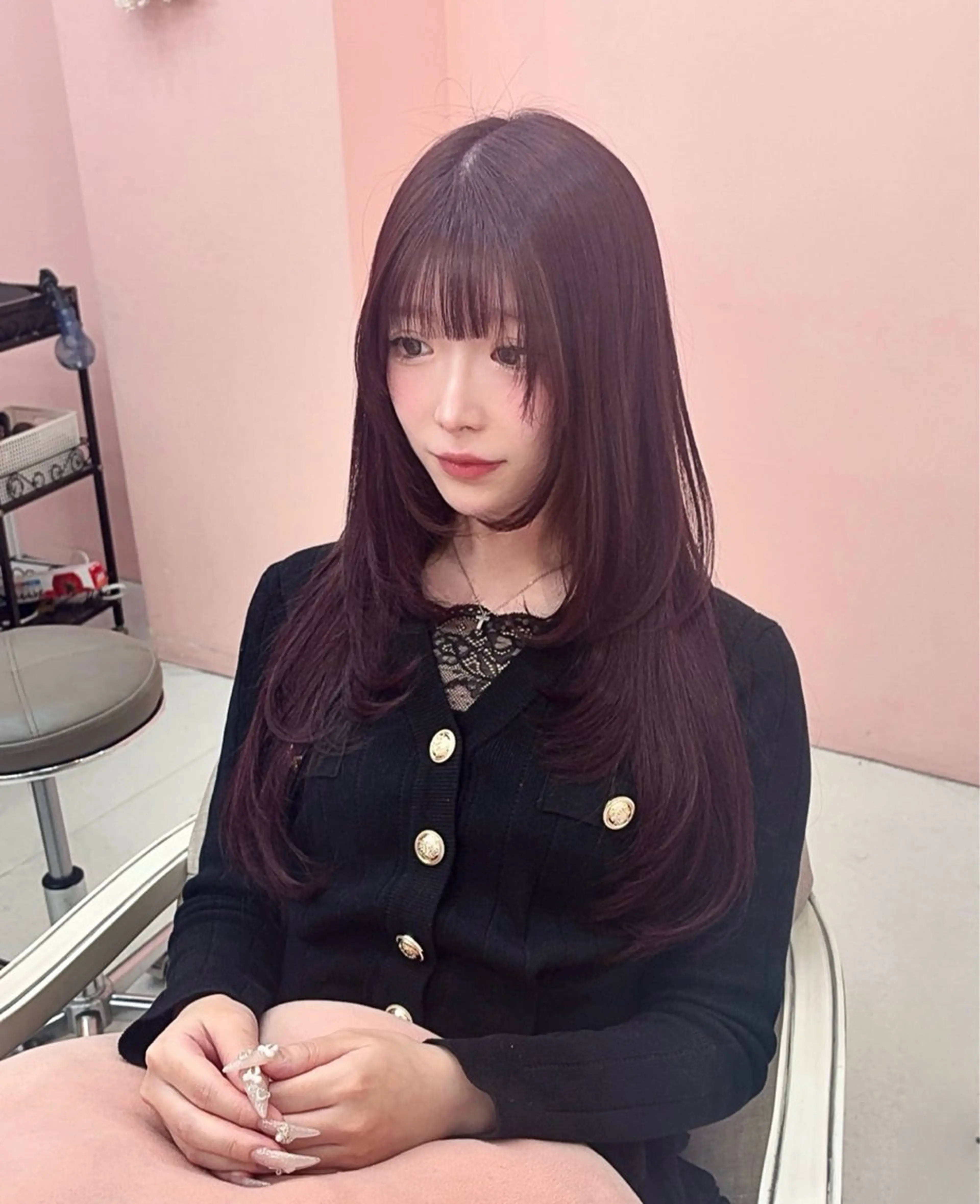 カラー ヘアカラー エクステ マイカ 🤍のヘアスタイル